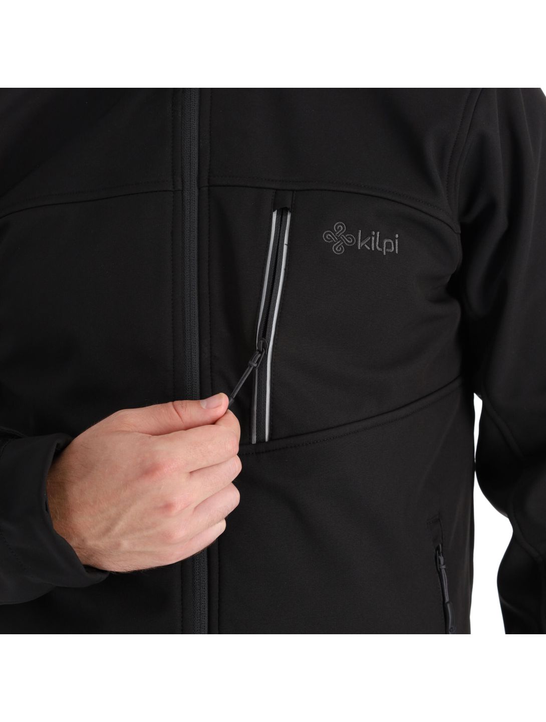 Kilpi, Ravio-M veste de ski softshell hommes noir 