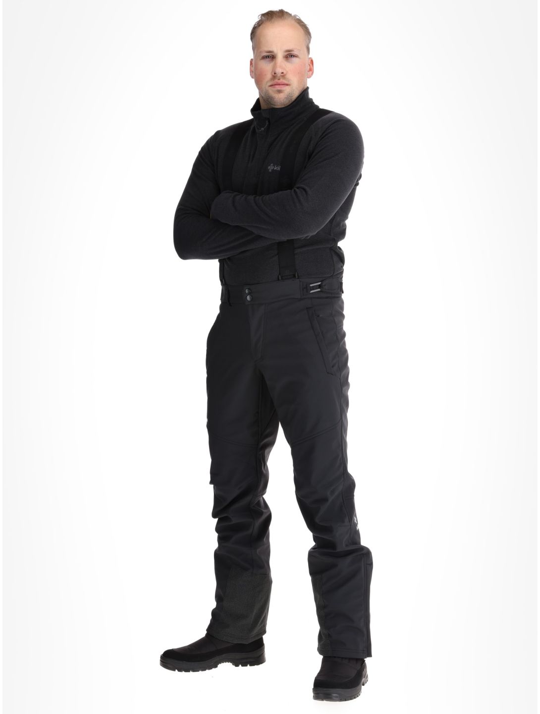 Kilpi, Rhea pantalon de ski hommes Black noir 