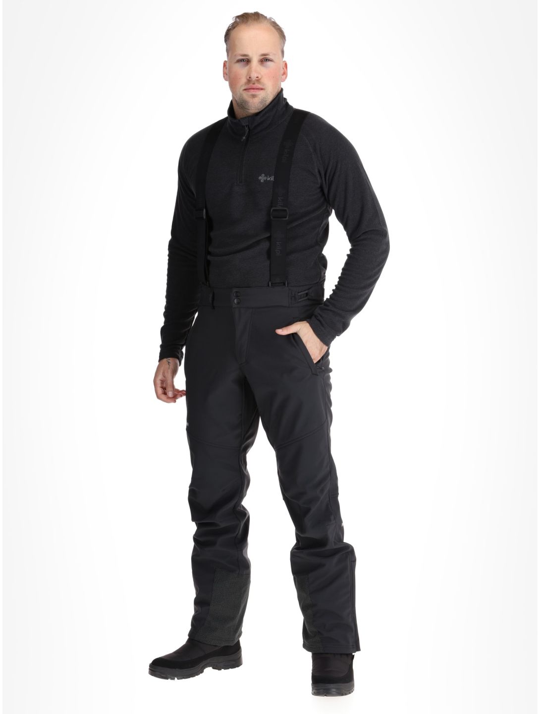 Kilpi, Rhea pantalon de ski hommes Black noir 