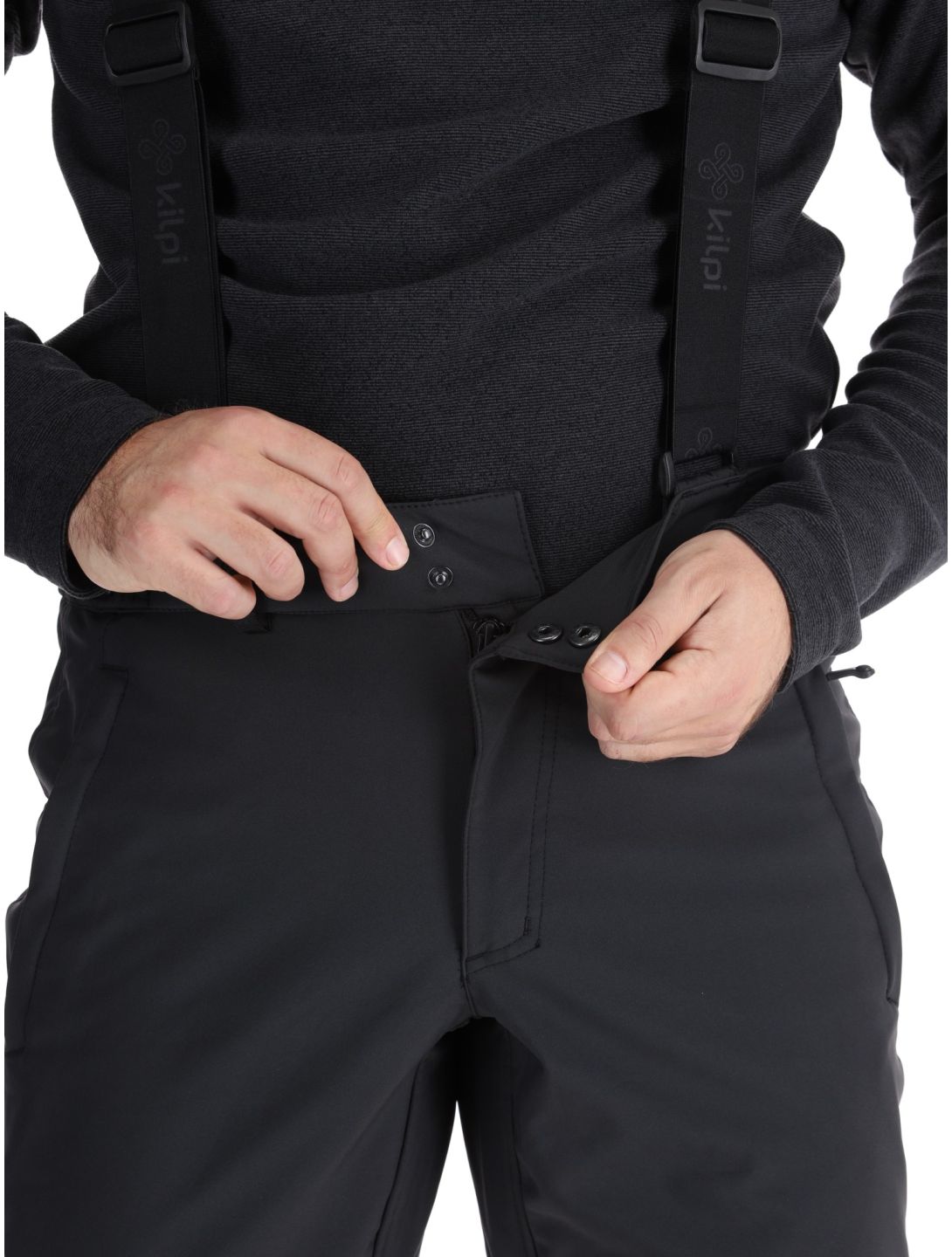 Kilpi, Rhea pantalon de ski hommes Black noir 