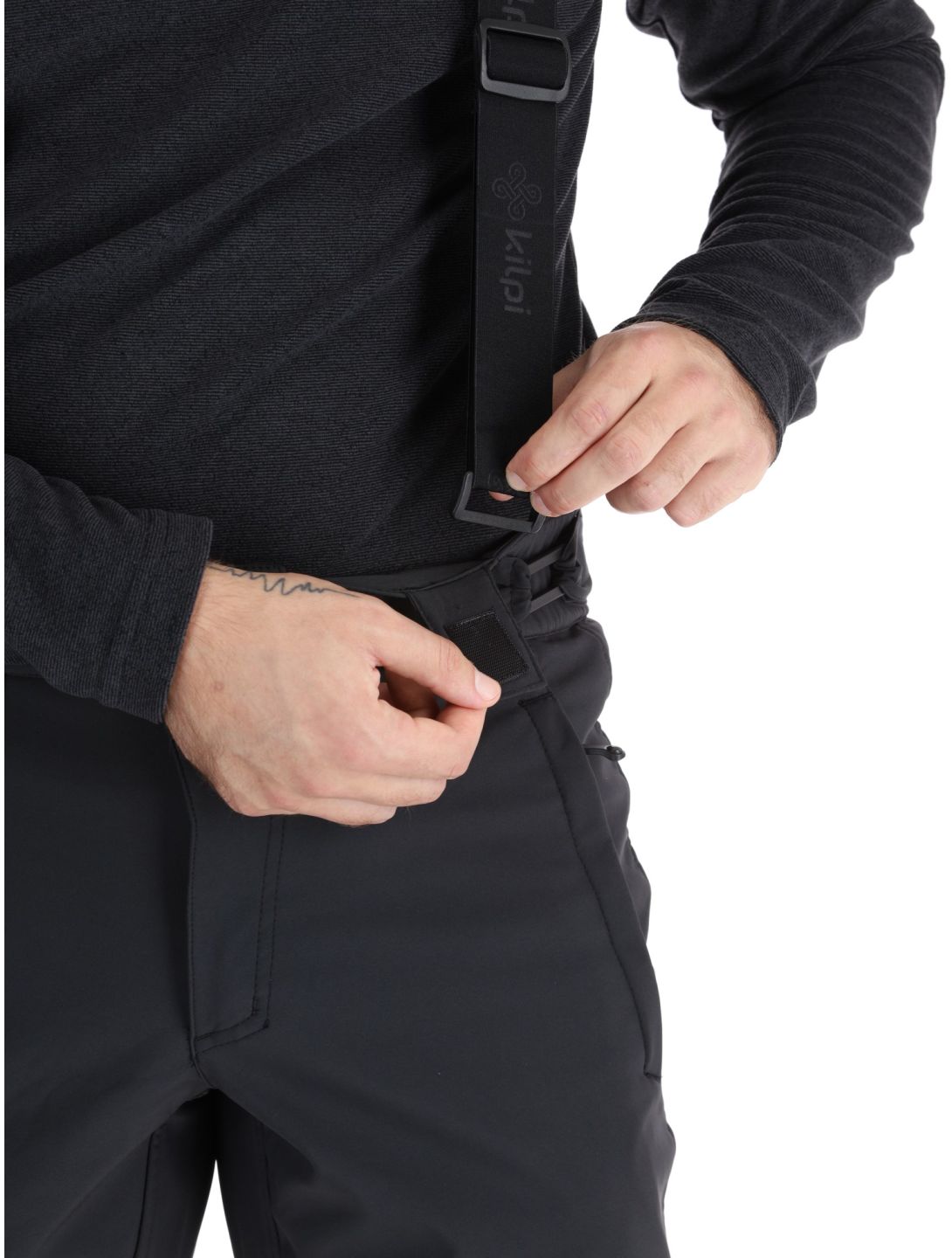 Kilpi, Rhea pantalon de ski hommes Black noir 