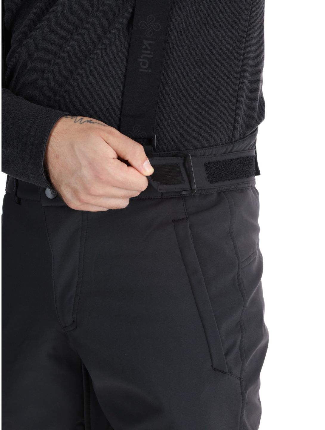 Kilpi, Rhea pantalon de ski hommes Black noir 