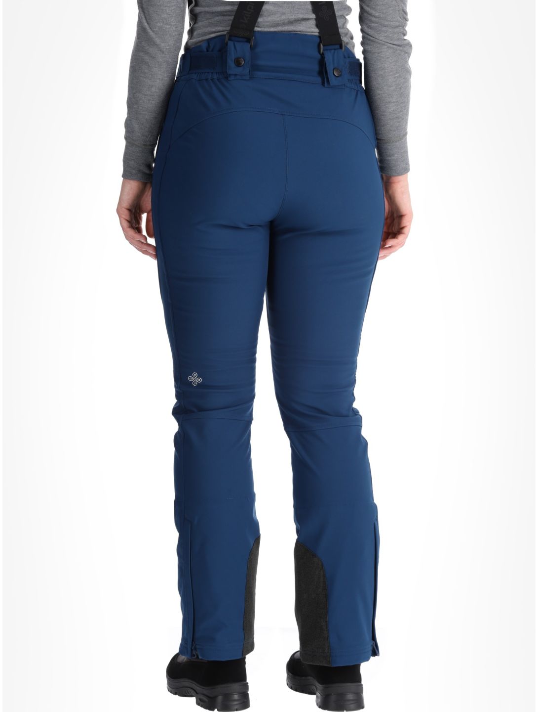 Kilpi, RHEA pantalon de ski en softshell femmes Dark Blue bleu 