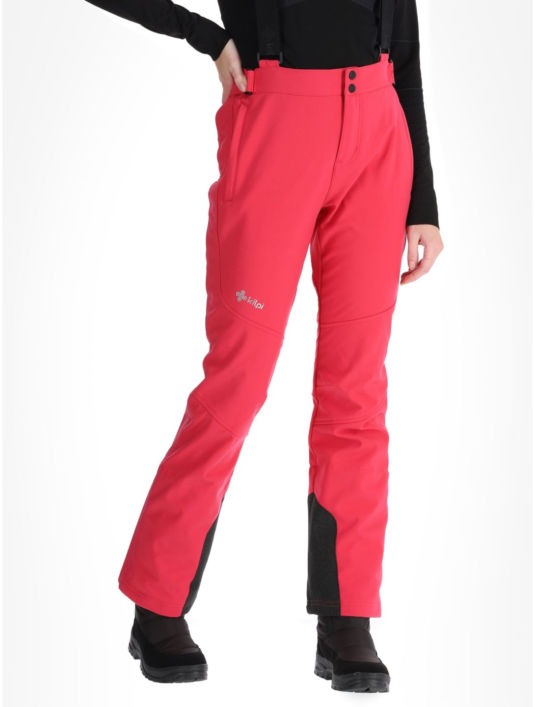 Kilpi, RHEA pantalon de ski en softshell femmes Pink rose 