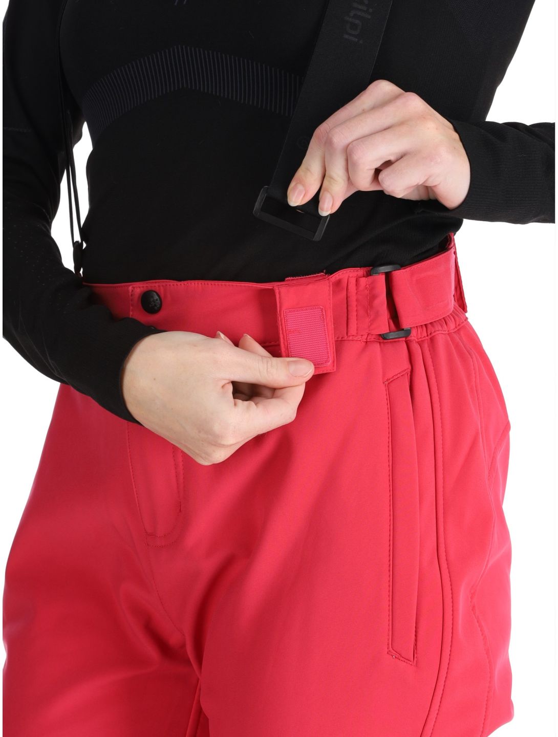 Kilpi, RHEA pantalon de ski en softshell femmes Pink rose 