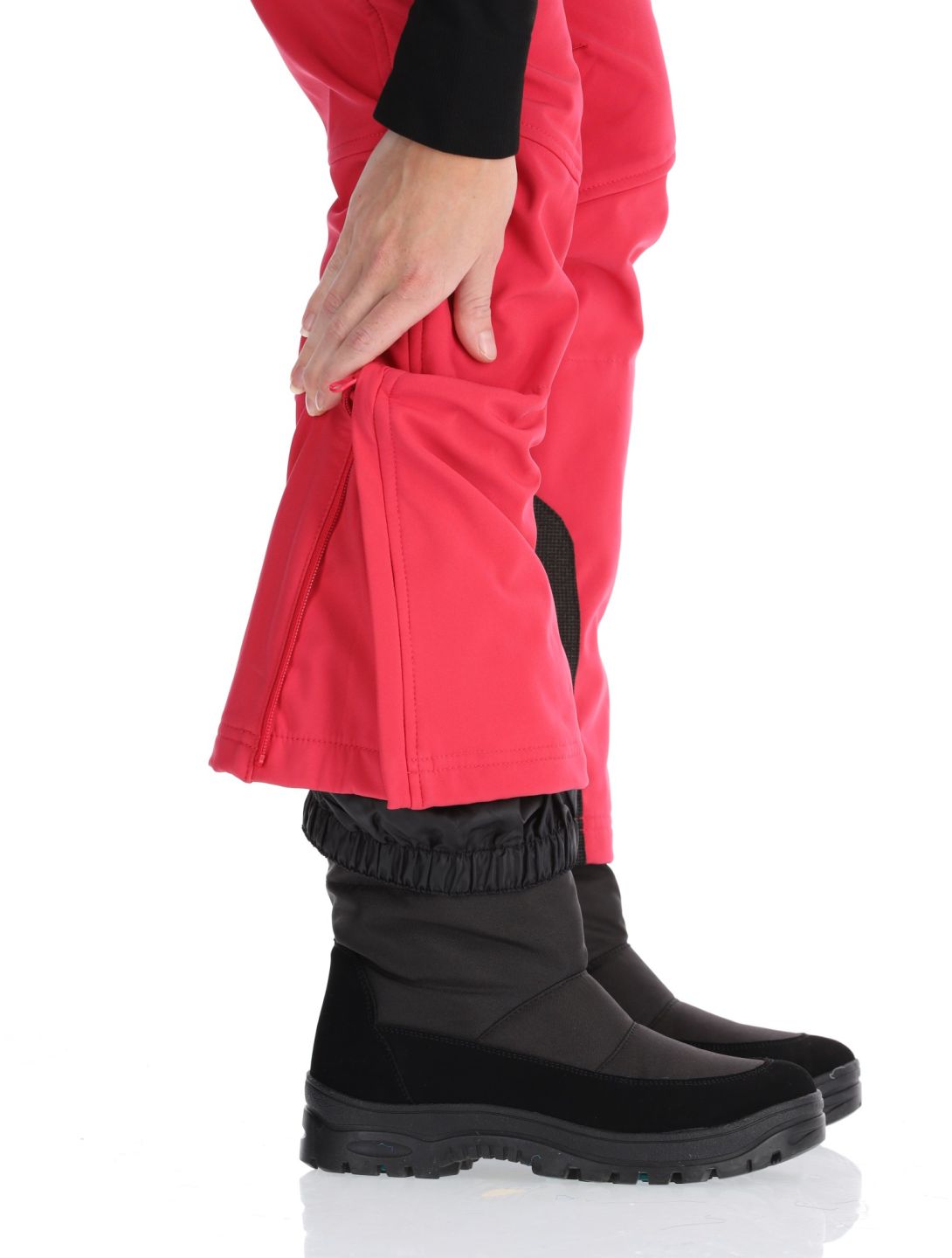 Kilpi, RHEA pantalon de ski en softshell femmes Pink rose 