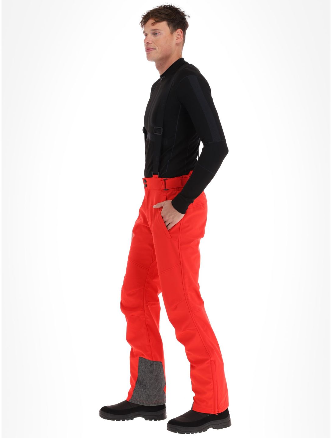 Kilpi, Rhea-m pantalon de ski en softshell grandes tailles hommes Red rouge 