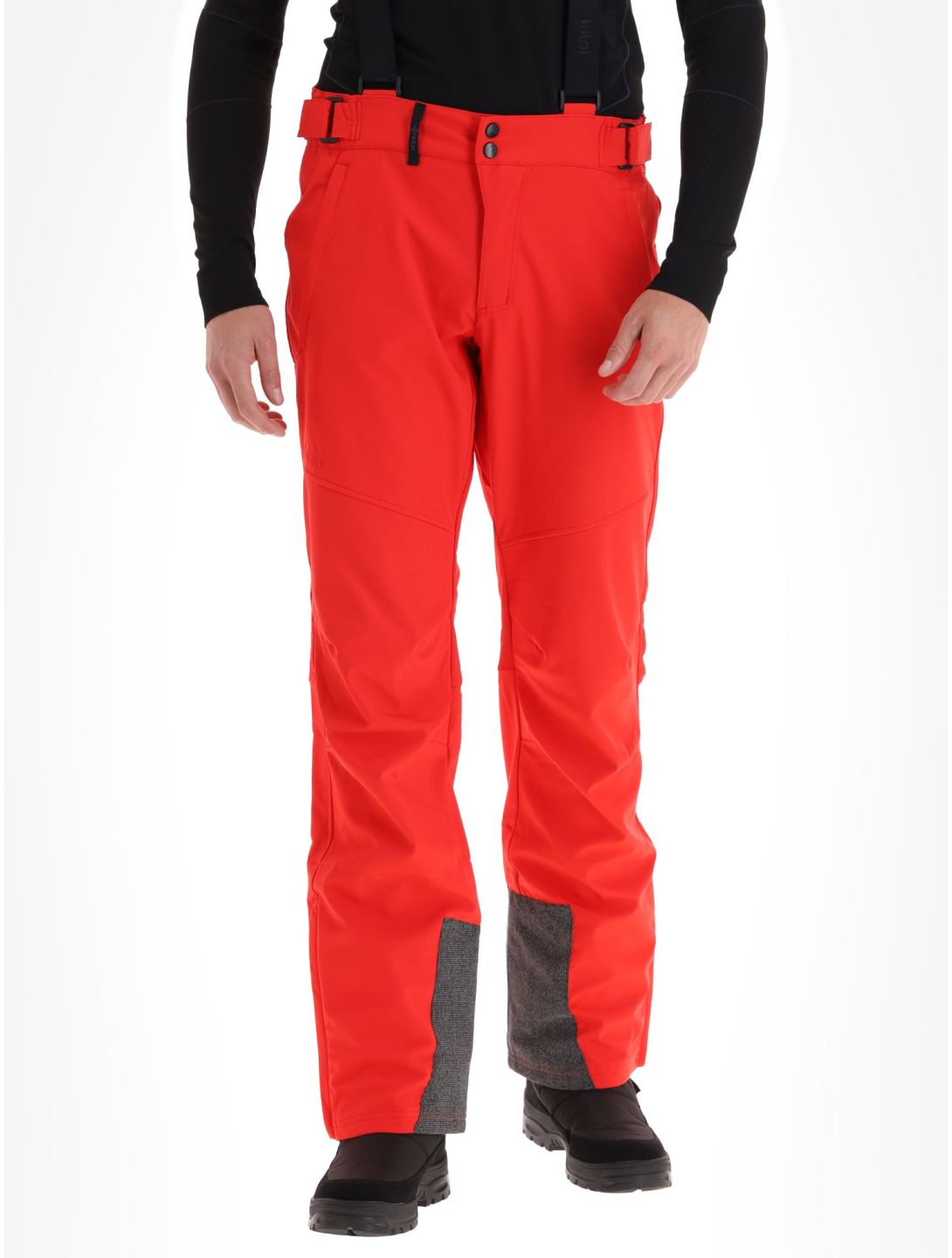 Kilpi, Rhea-m pantalon de ski en softshell grandes tailles hommes Red rouge 