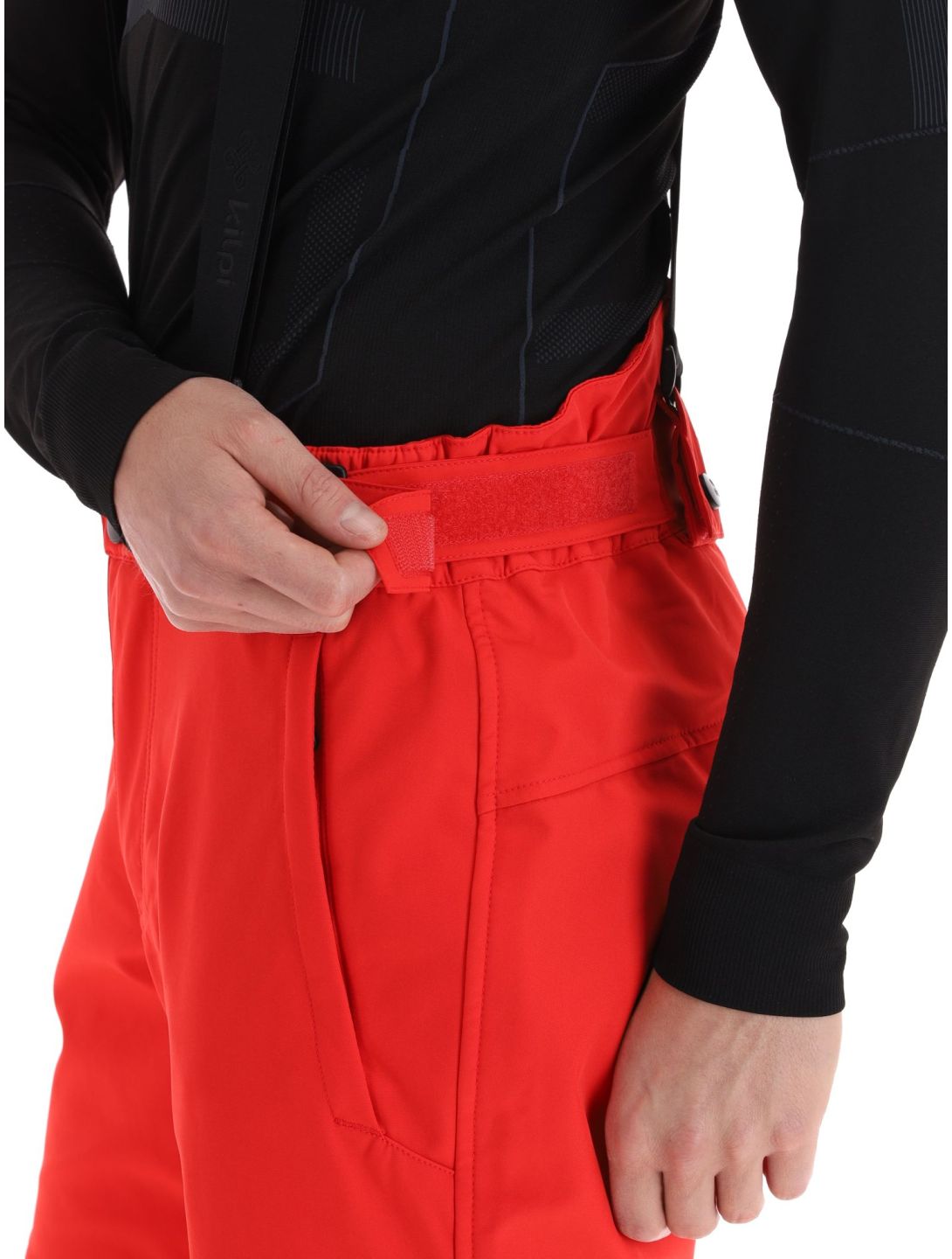 Kilpi, Rhea-m pantalon de ski en softshell grandes tailles hommes Red rouge 