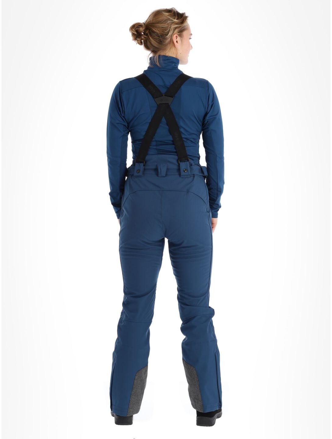 Kilpi, Rhea-W pantalon de ski en softshell femmes Dark Blue bleu 