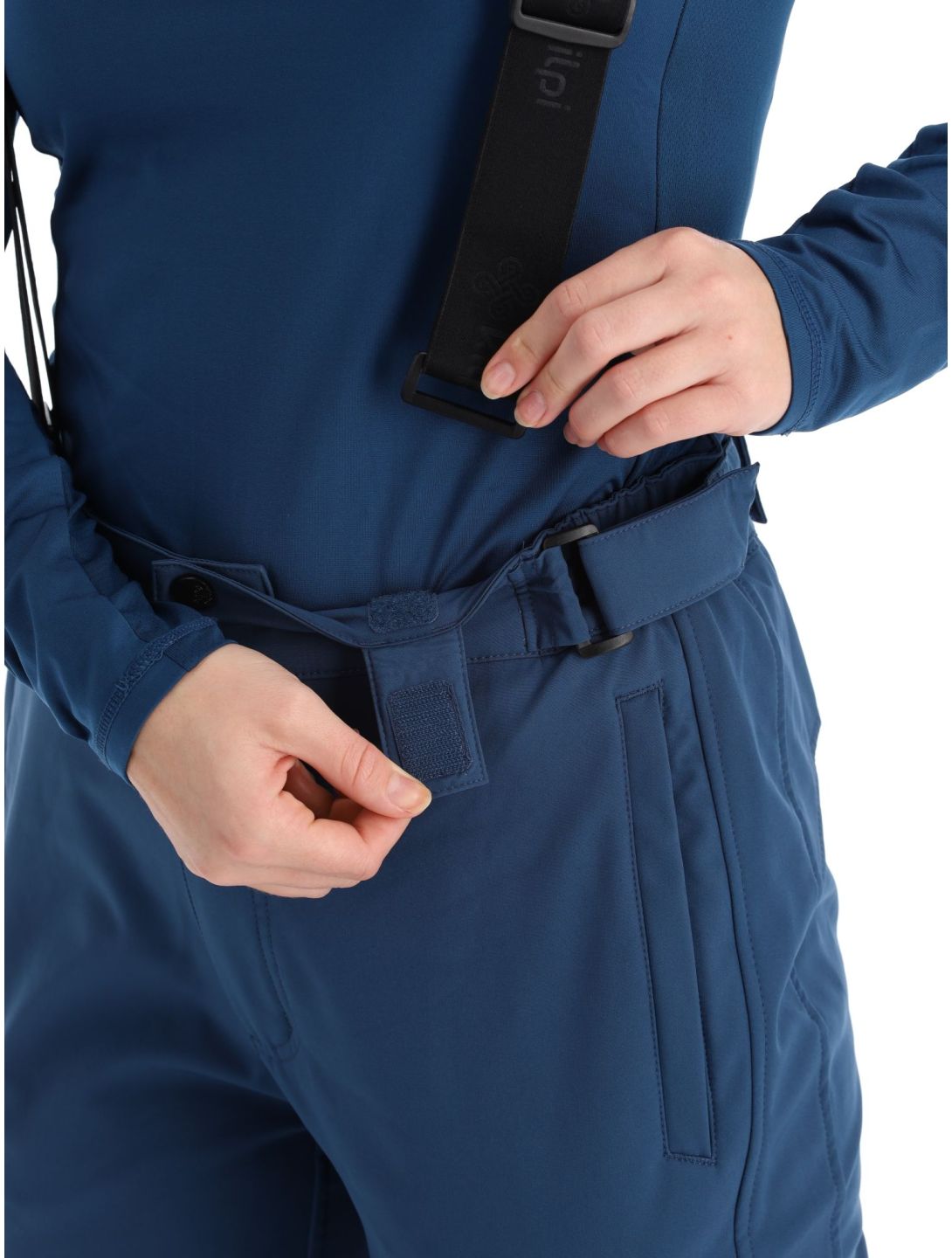 Kilpi, Rhea-W pantalon de ski en softshell femmes Dark Blue bleu 