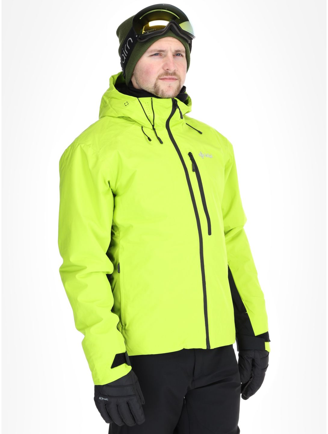 Kilpi, TAMPA veste de ski hommes Lime Green vert 