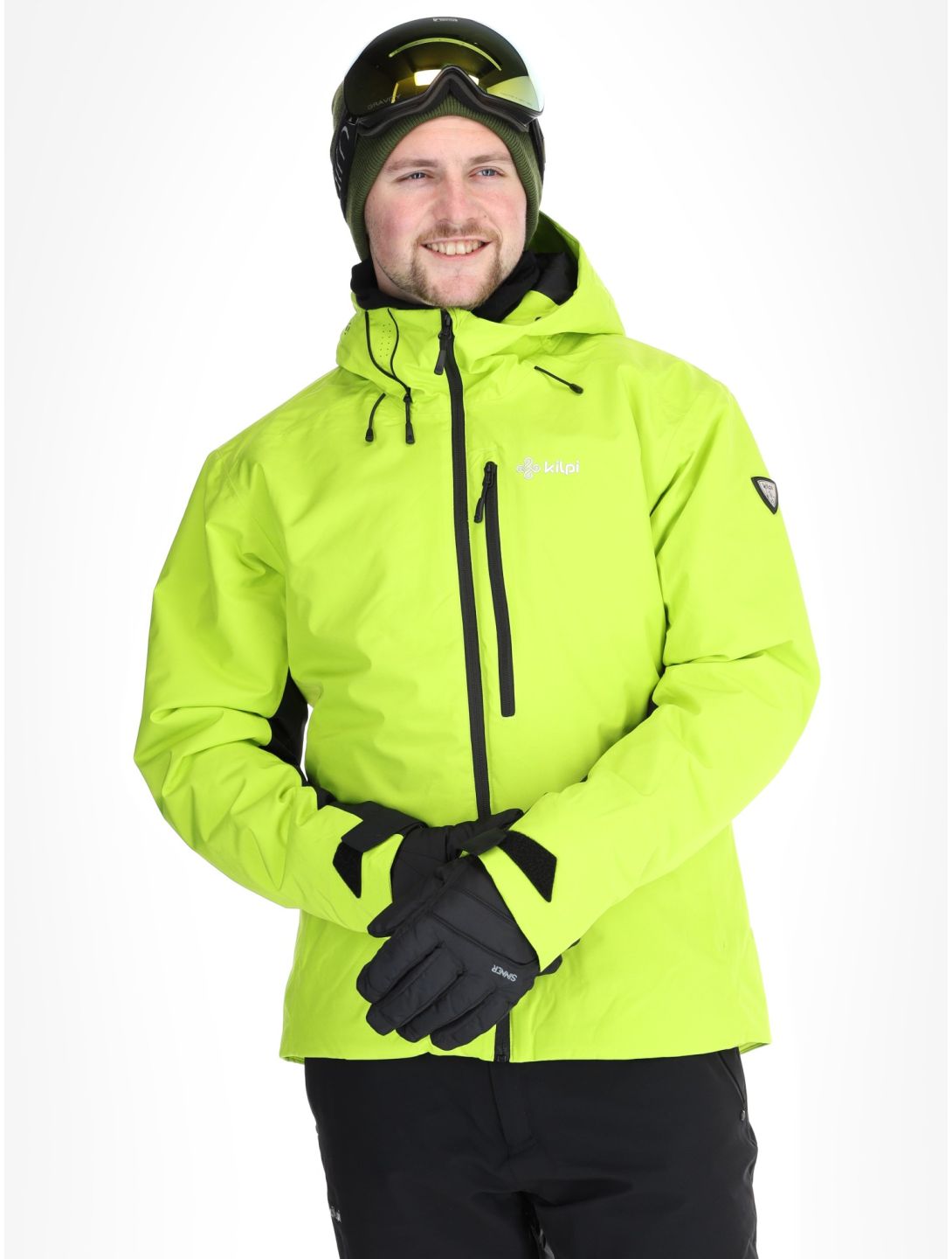 Kilpi, TAMPA veste de ski hommes Lime Green vert 