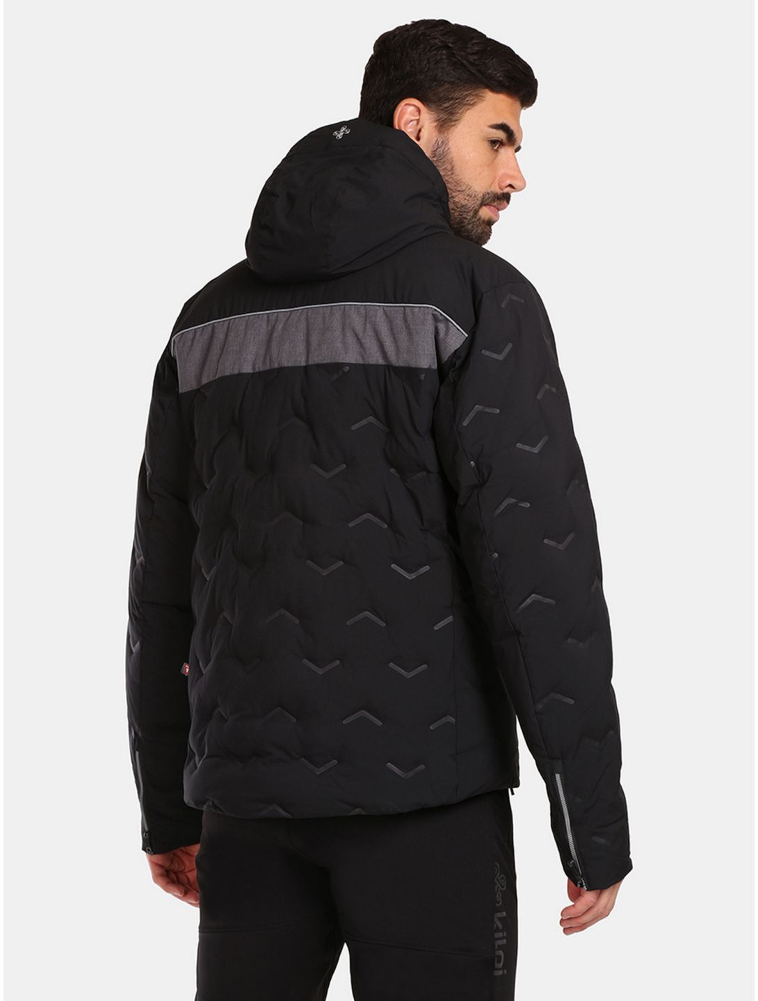 Kilpi, Teddy-m veste de ski grandes tailles hommes Black noir 