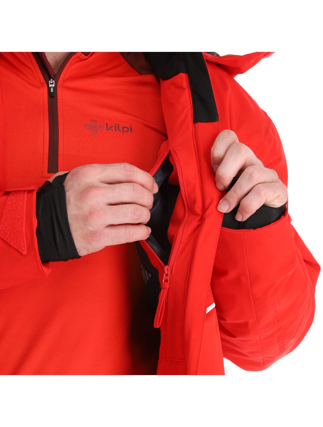 Kilpi, Tonn-M veste de ski hommes rouge 