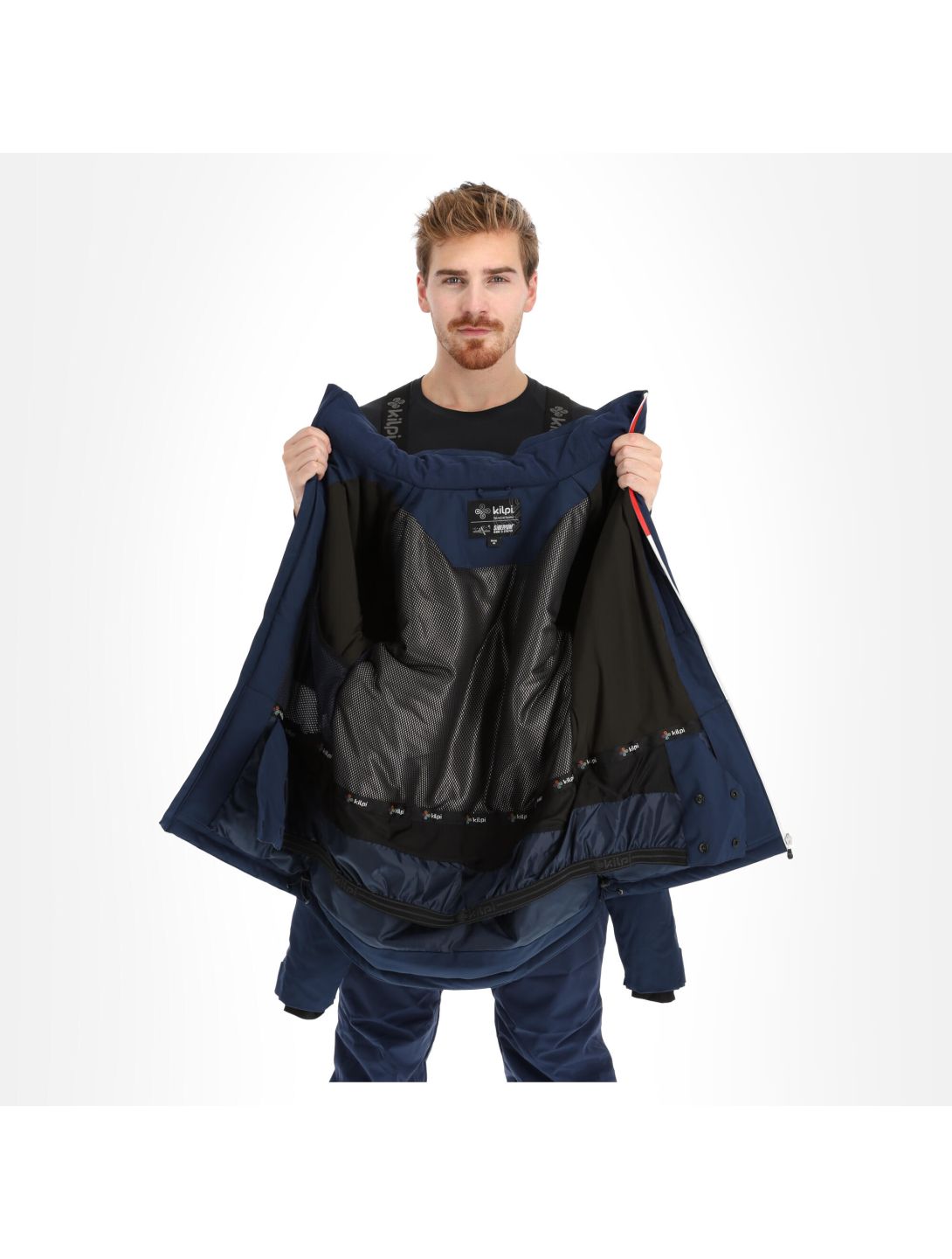 Kilpi, Tonn-M veste de ski grandes tailles hommes dark bleu 