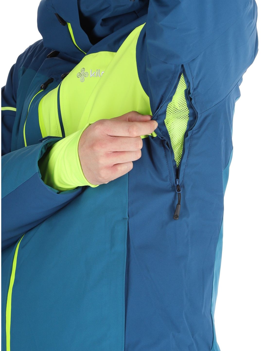 Kilpi, TONNSI veste de ski hommes Dark Blue bleu 