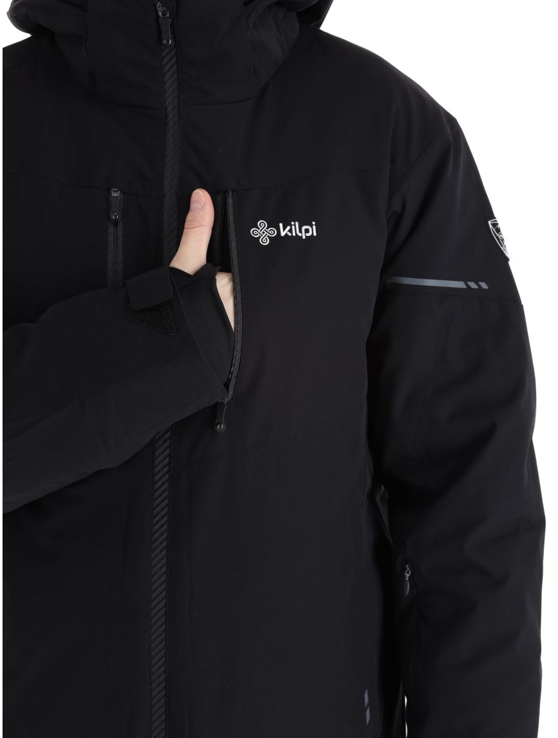 Kilpi, Tonnsi-M veste de ski hommes Black noir 