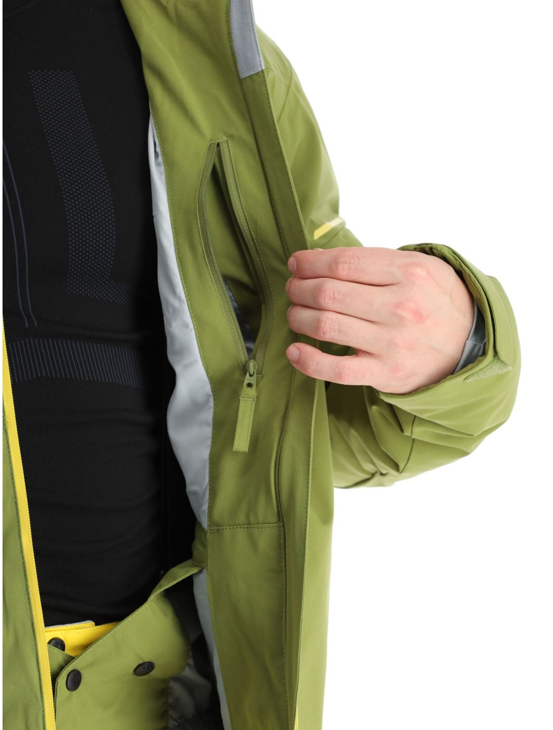 Kilpi, Tonnsi-m veste de ski grandes tailles hommes Green vert 