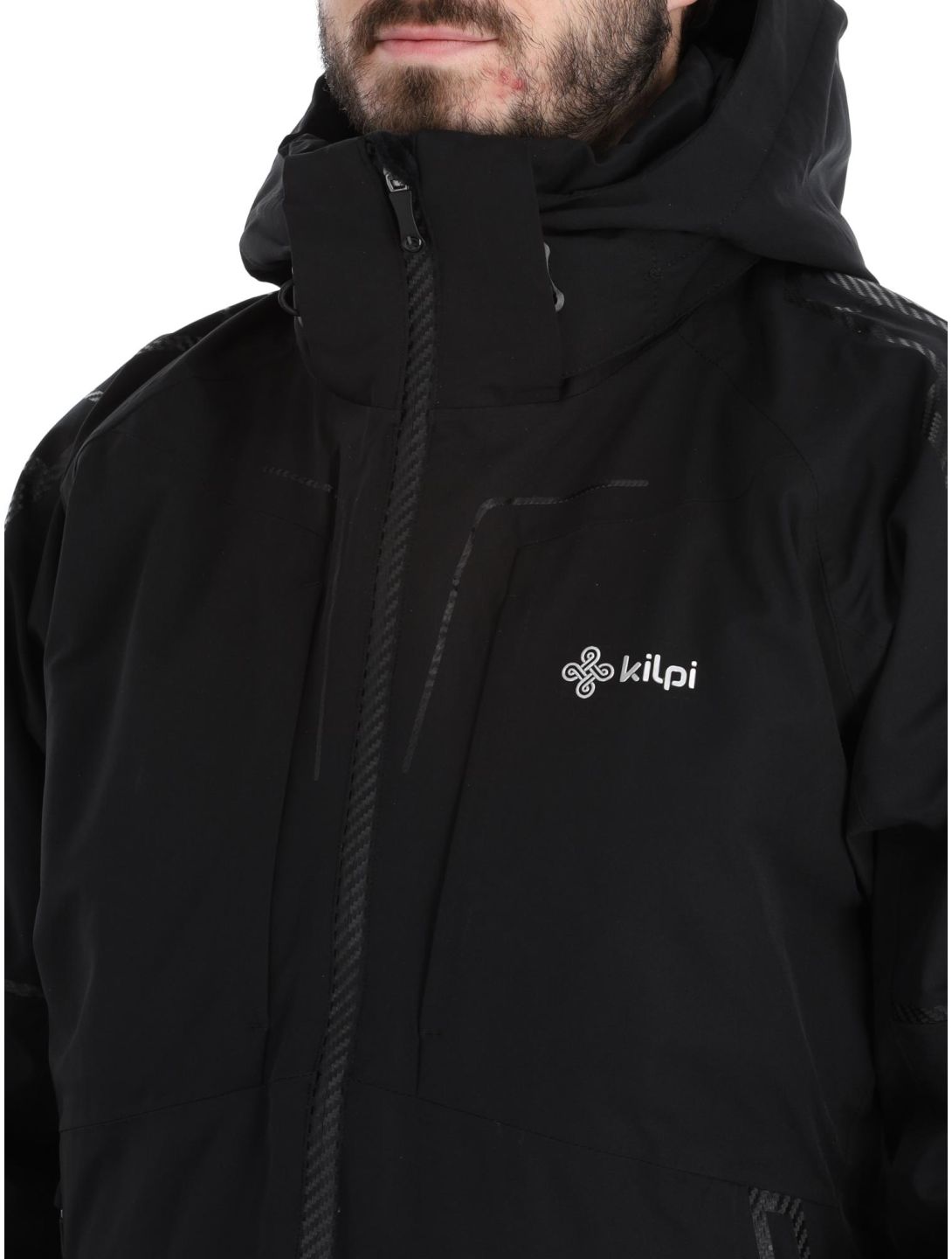 Kilpi, Turnau-M veste de ski hommes Black noir 