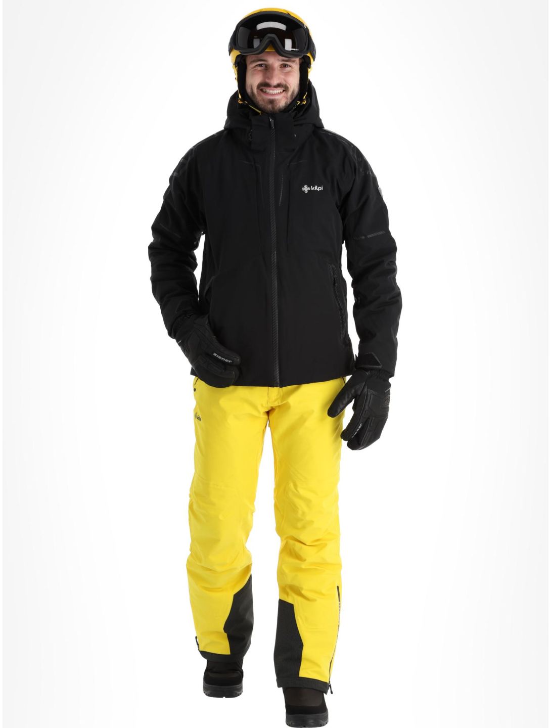 Kilpi, Turnau-m veste de ski grandes tailles hommes Black noir 