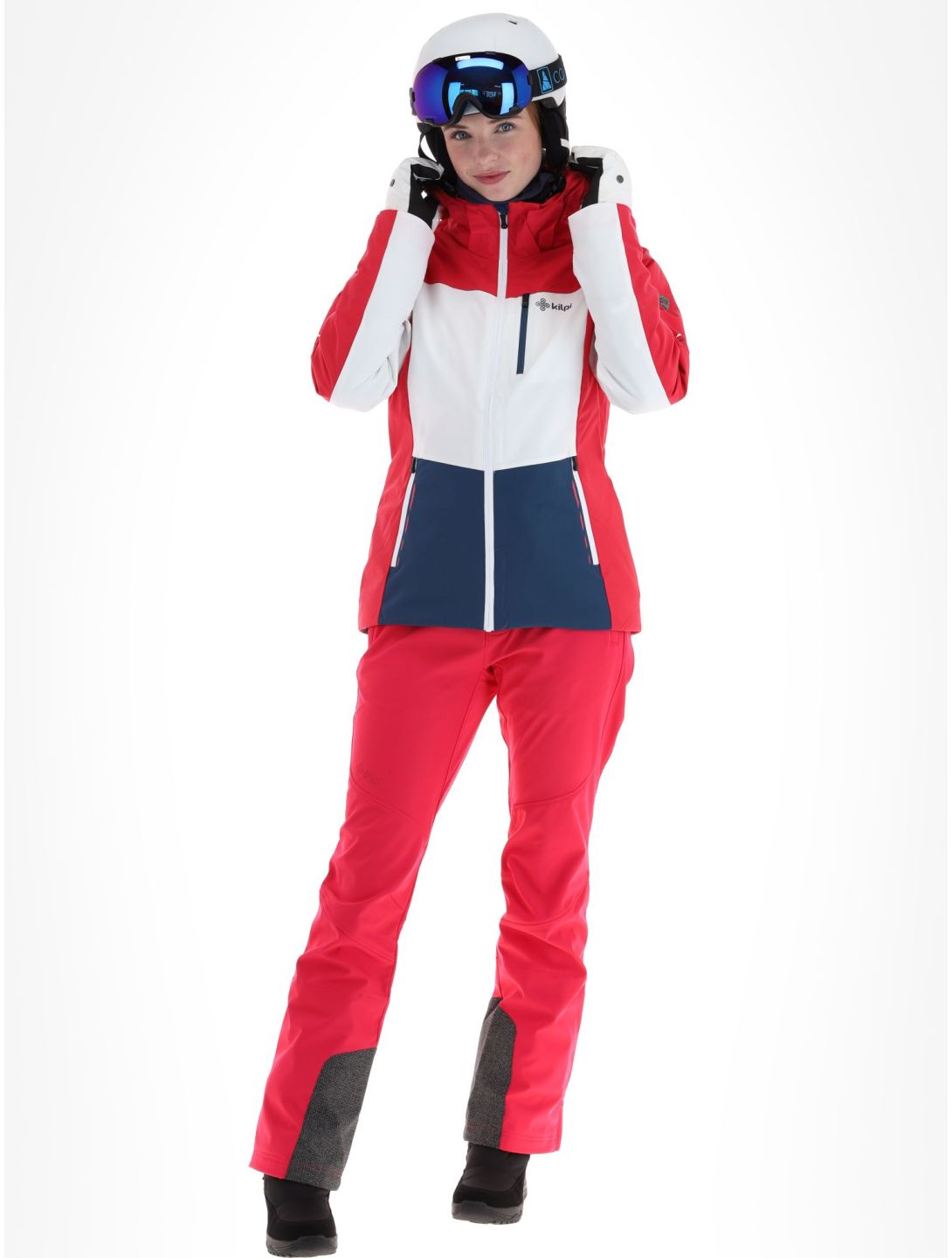 Kilpi, Valera-W veste de ski femmes Pink rose 