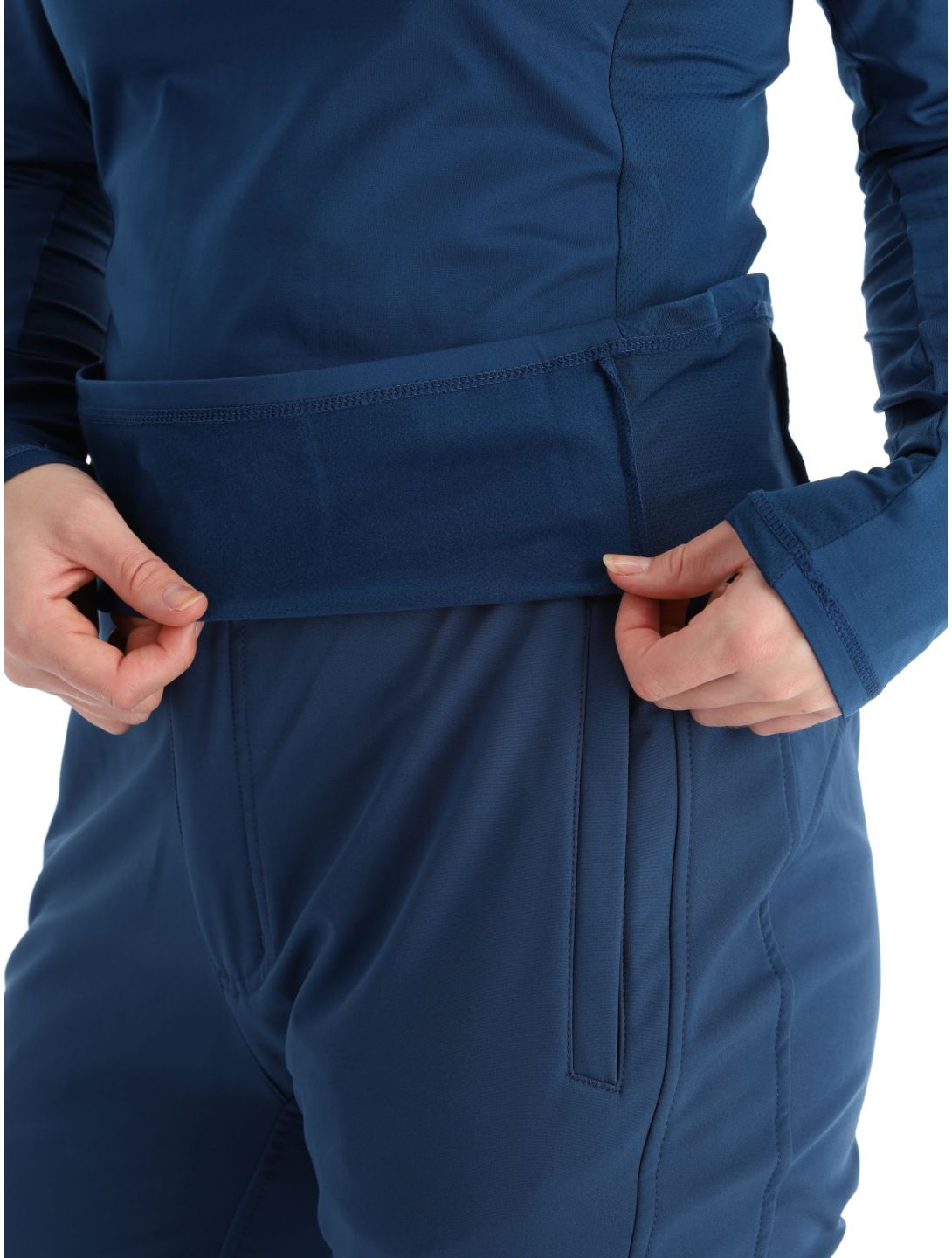 Kilpi, Willie-w pull de ski grandes tailles femmes Dark Blue bleu 