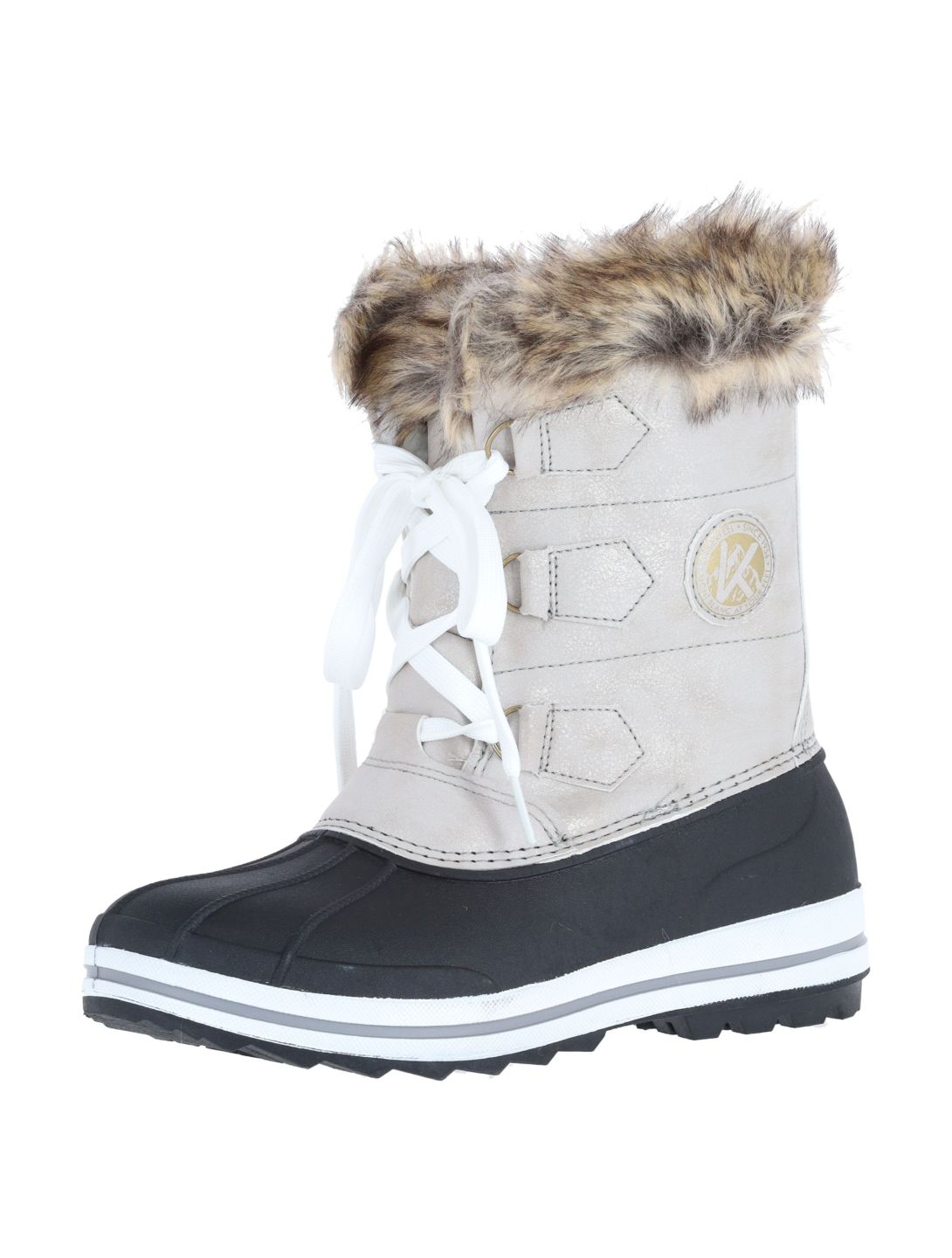 Kimberfeel, Adriana 2 bottes de neige femmes Dust White blanc 