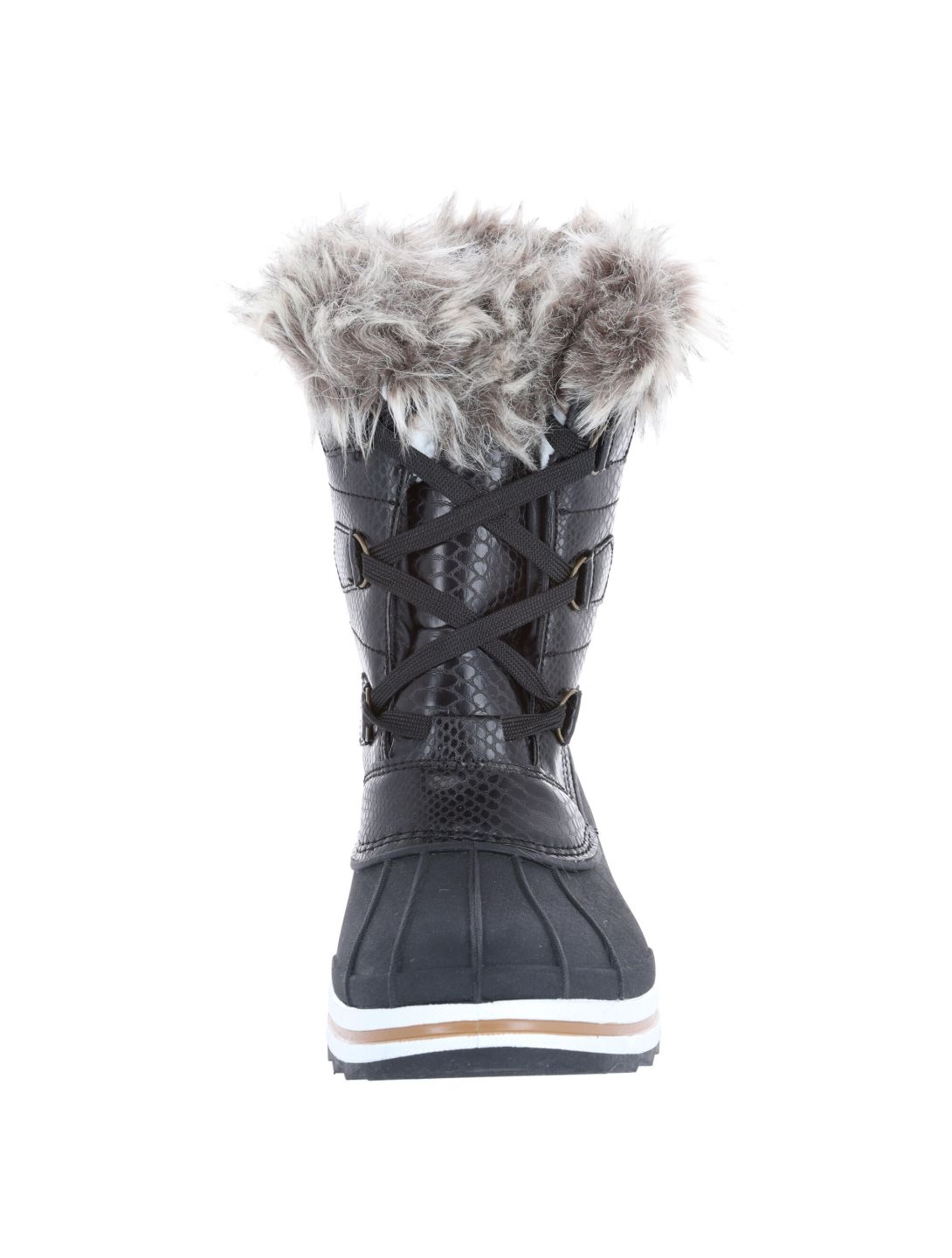 Kimberfeel, Adriana 2 bottes de neige femmes crocodile noir 