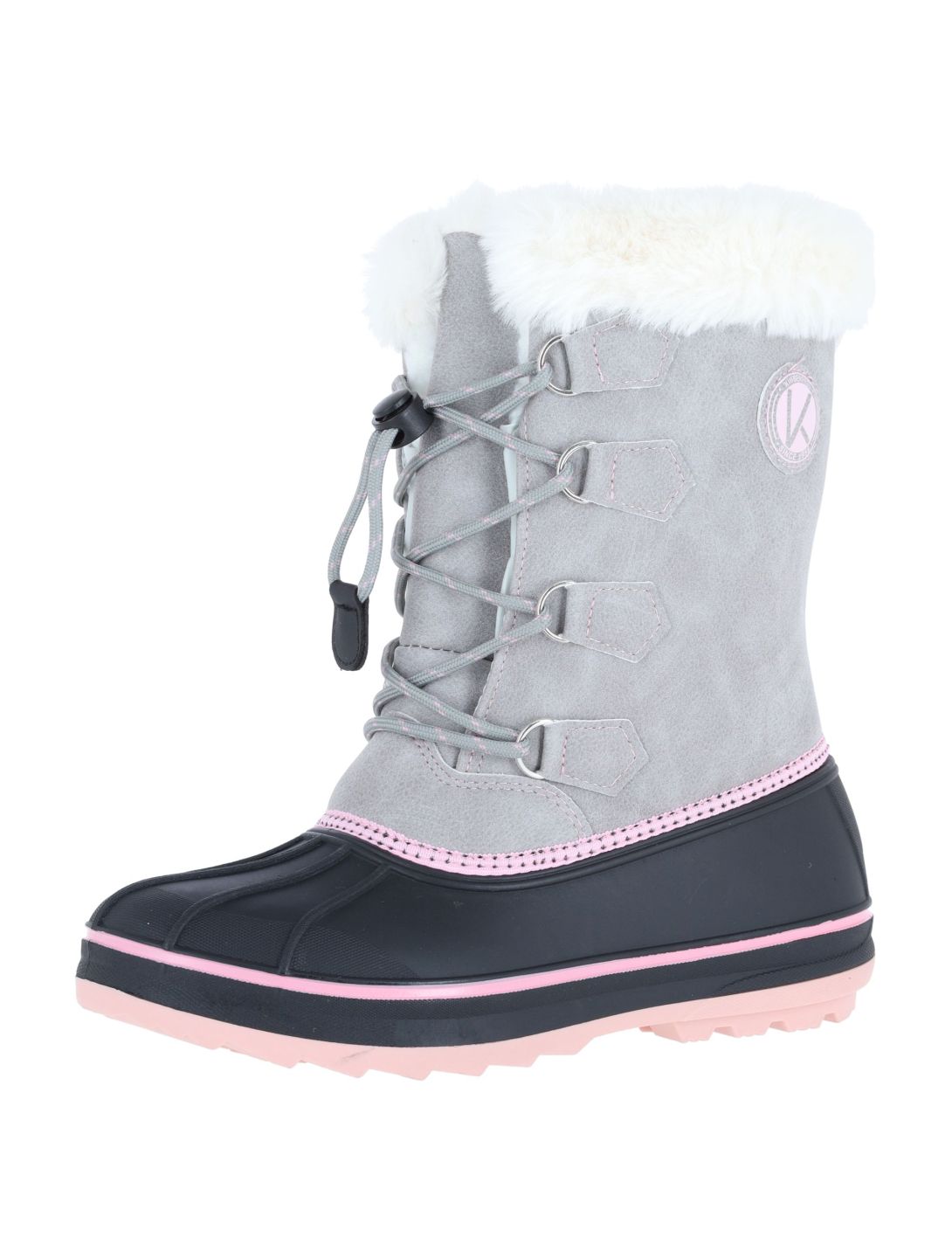 Kimberfeel, Sonik bottes de neige femmes Grey gris 