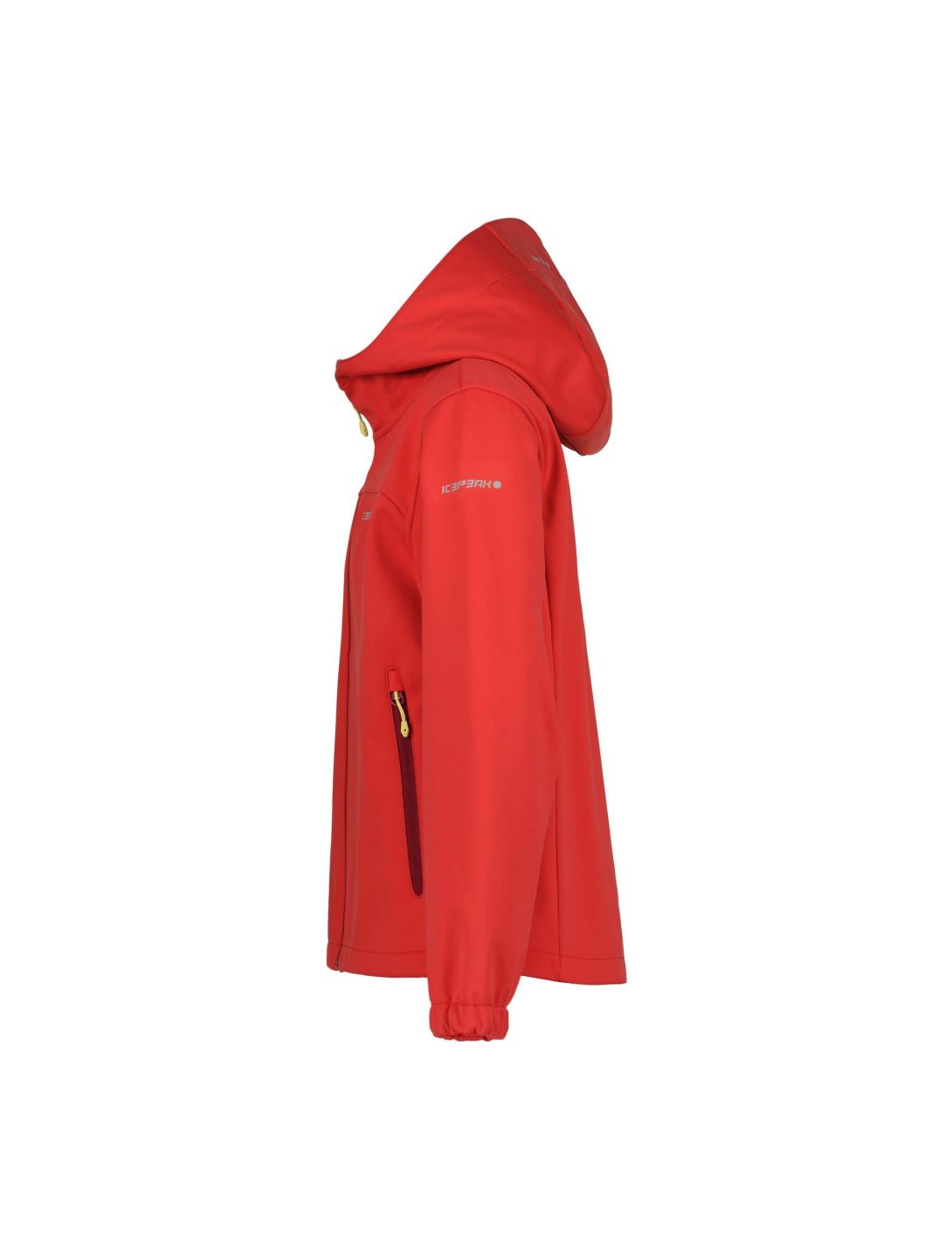 Icepeak, Kleve Jr veste de ski softshell enfants coral rouge 