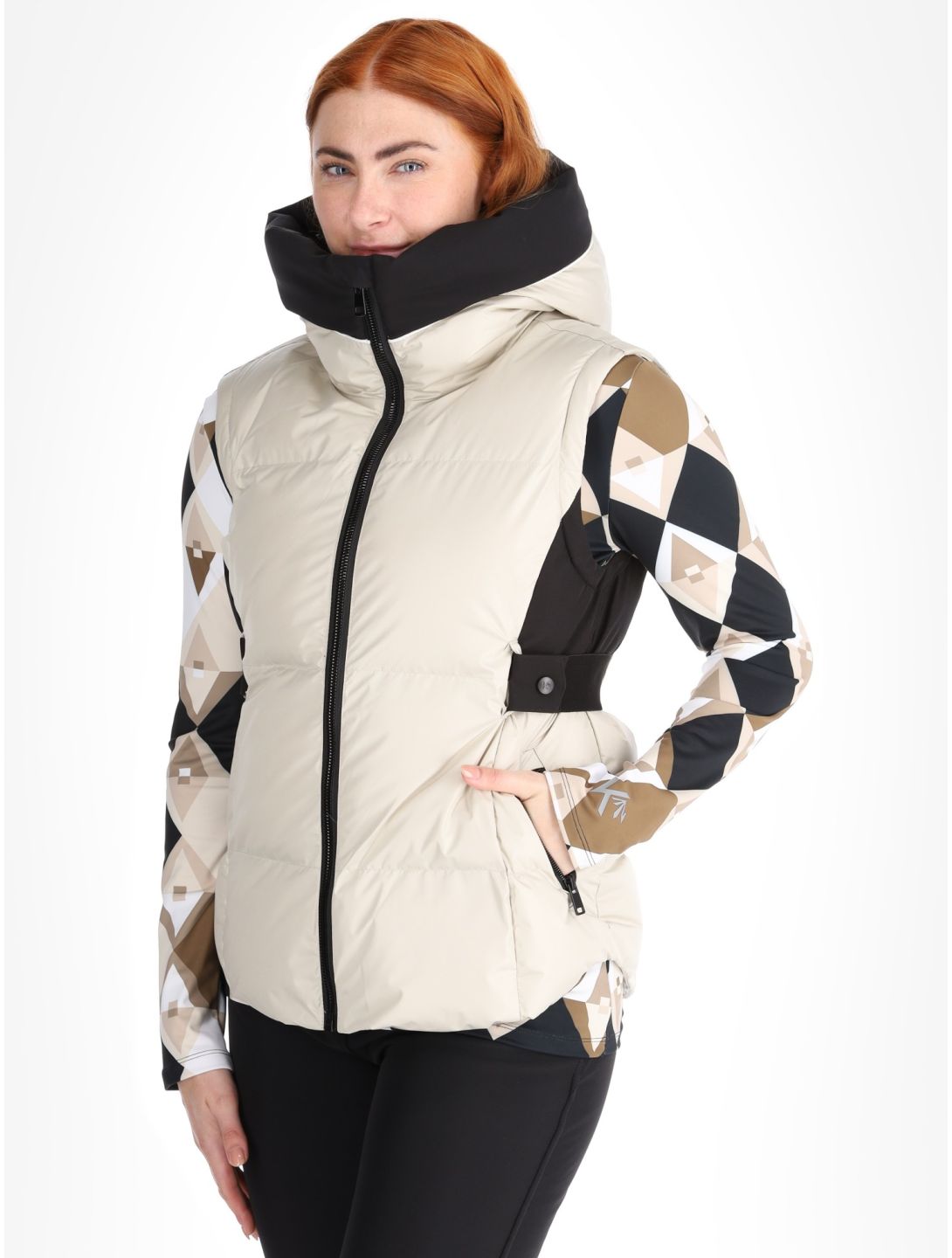 Kou Sportswear, Alpine elegance veste de ski femmes Sustained Grey gris 