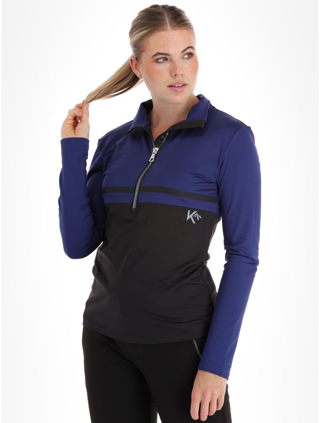 Kou Sportswear, Anna pull de ski femmes Blue bleu 