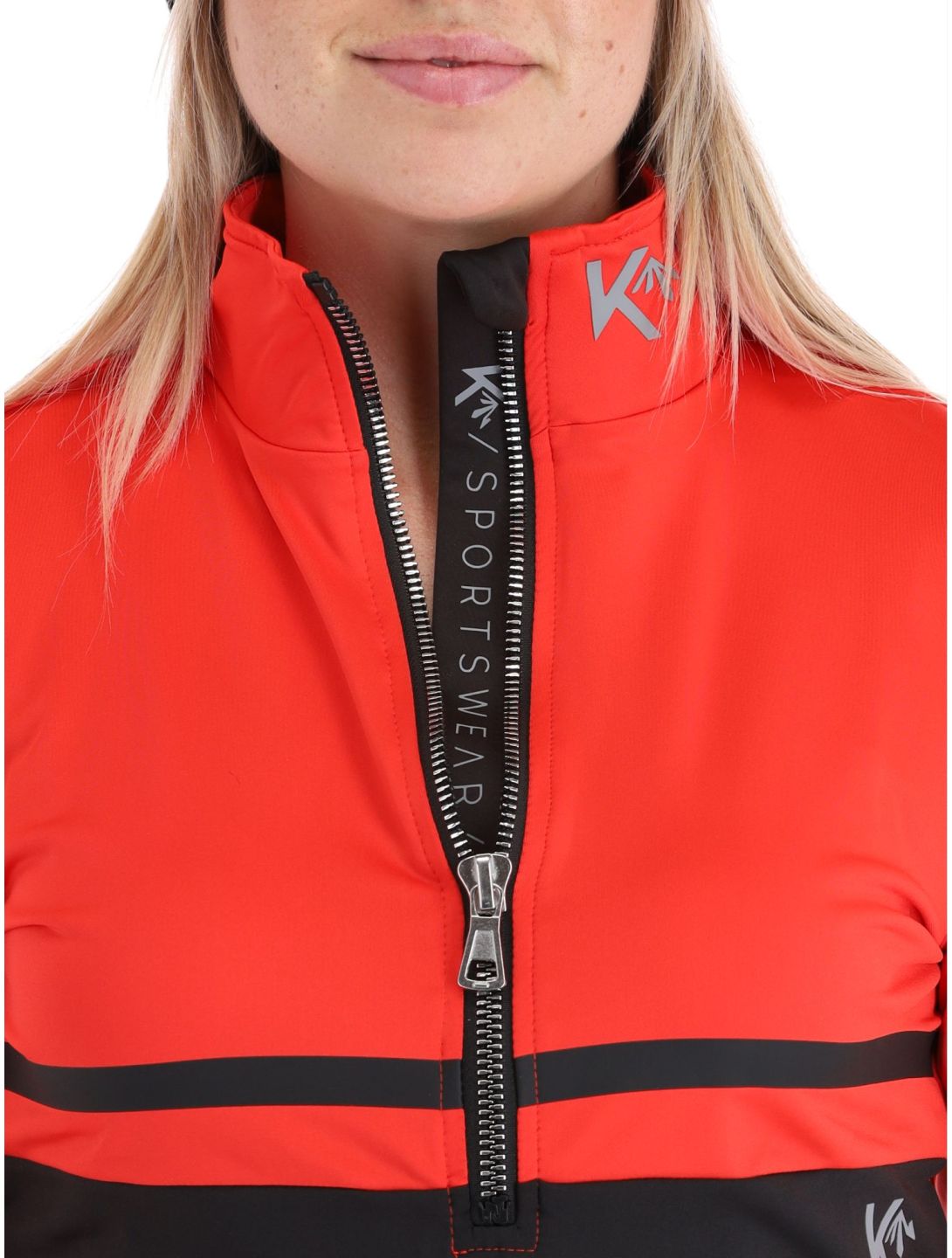 Kou Sportswear, Anna pull de ski femmes Red rouge 