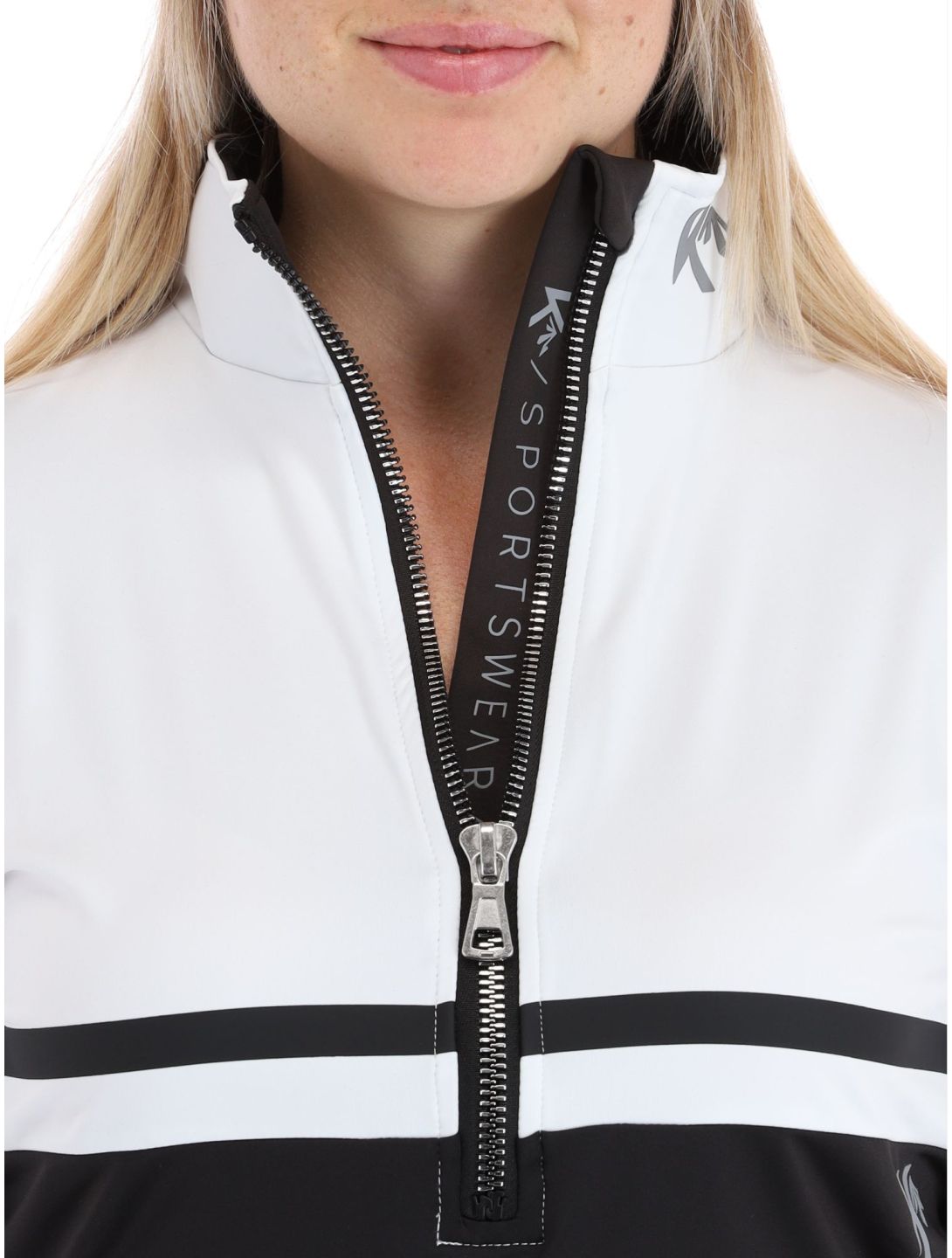 Kou Sportswear, Anna pull de ski femmes White blanc 