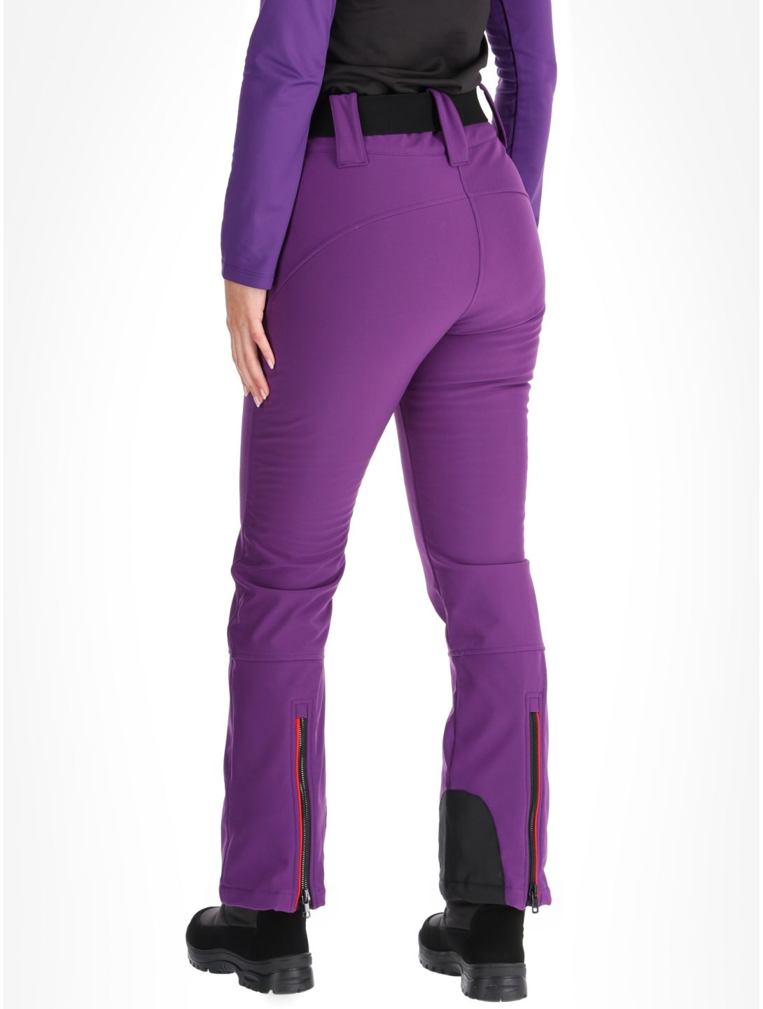 Kou Sportswear, Frost Flare Pants pantalon de ski en softshell femmes Purple violet 