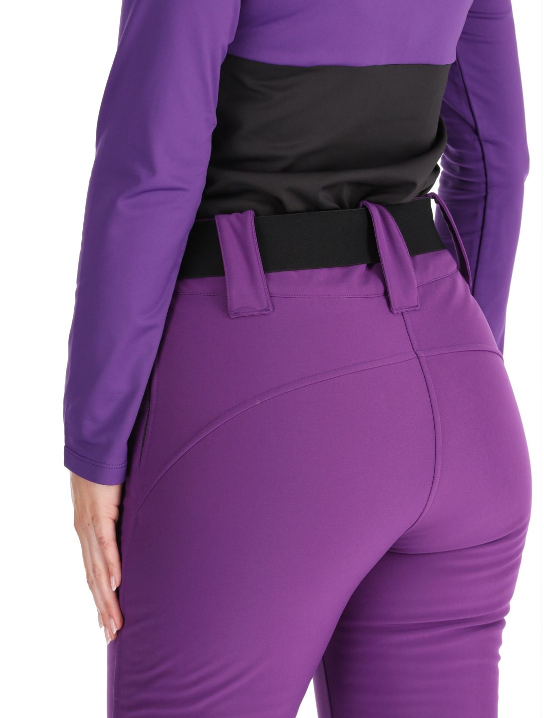 Kou Sportswear, Frost Flare Pants pantalon de ski en softshell femmes Purple violet 