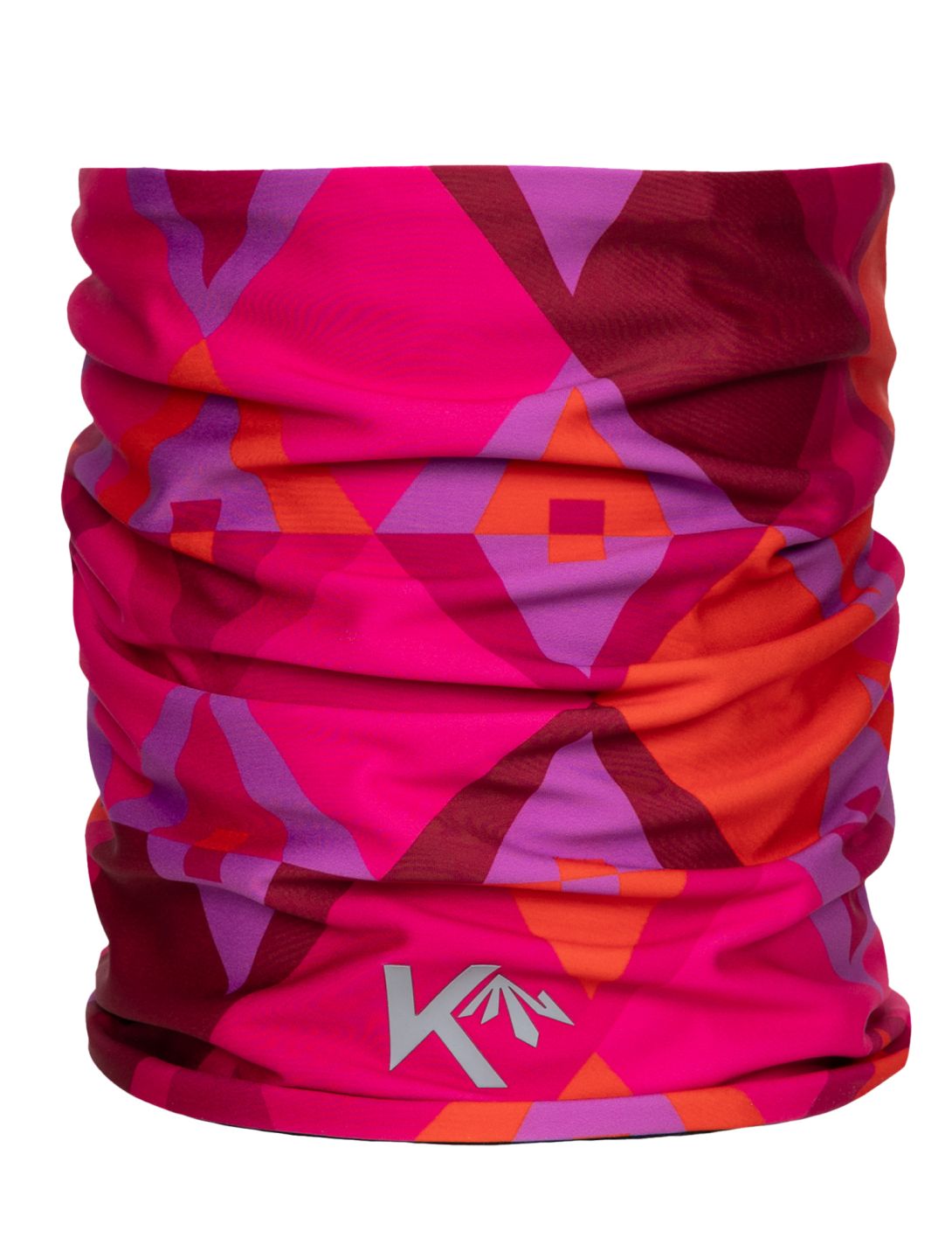 Kou Sportswear, Neckwarmer foulard femmes Pink / Red rose, rouge 