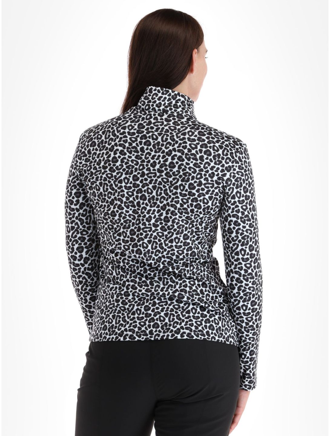 Kou Sportswear, Panter pull de ski femmes Black / White blanc, noir 