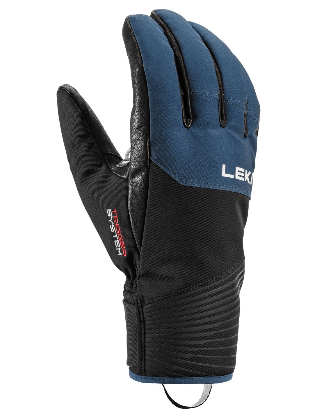 Leki, Sparrow 3D gants de ski hommes Black / Marine bleu, noir 