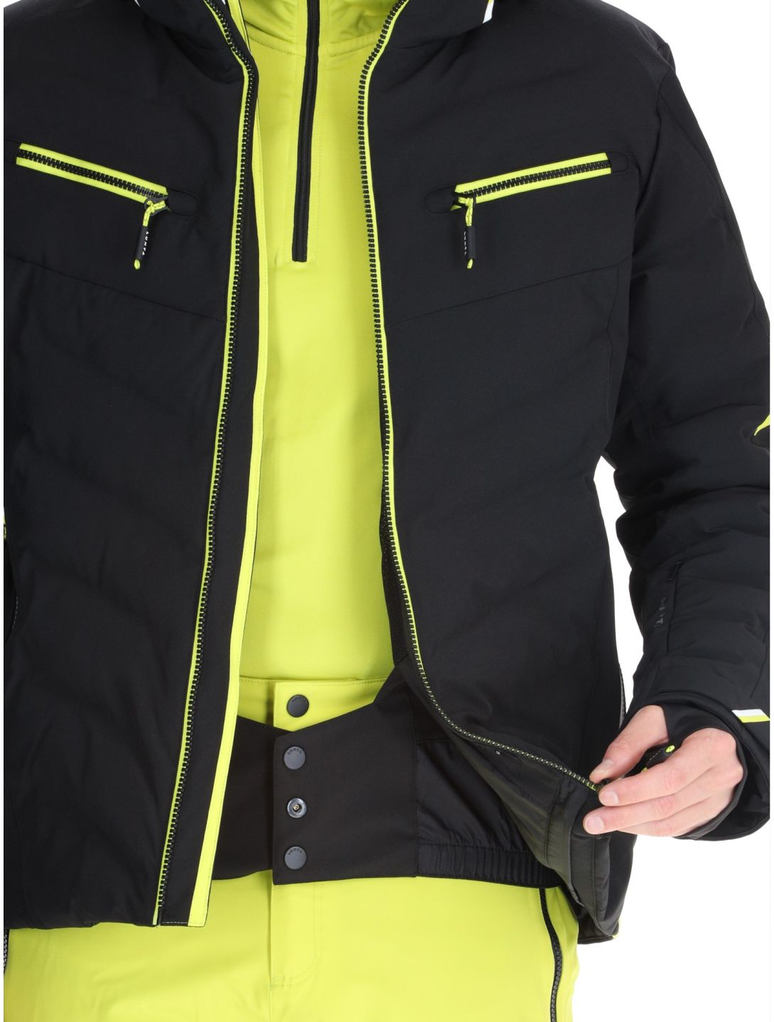 Luhta, Aakenustunturi veste de ski hommes Black noir 