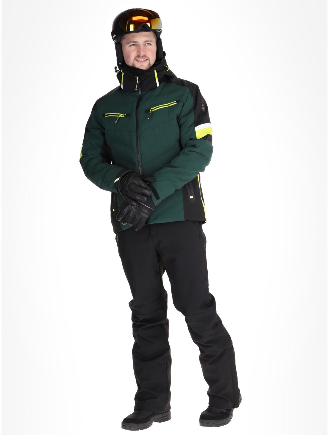 Luhta, Aakenustunturi veste de ski hommes Dark Green vert 