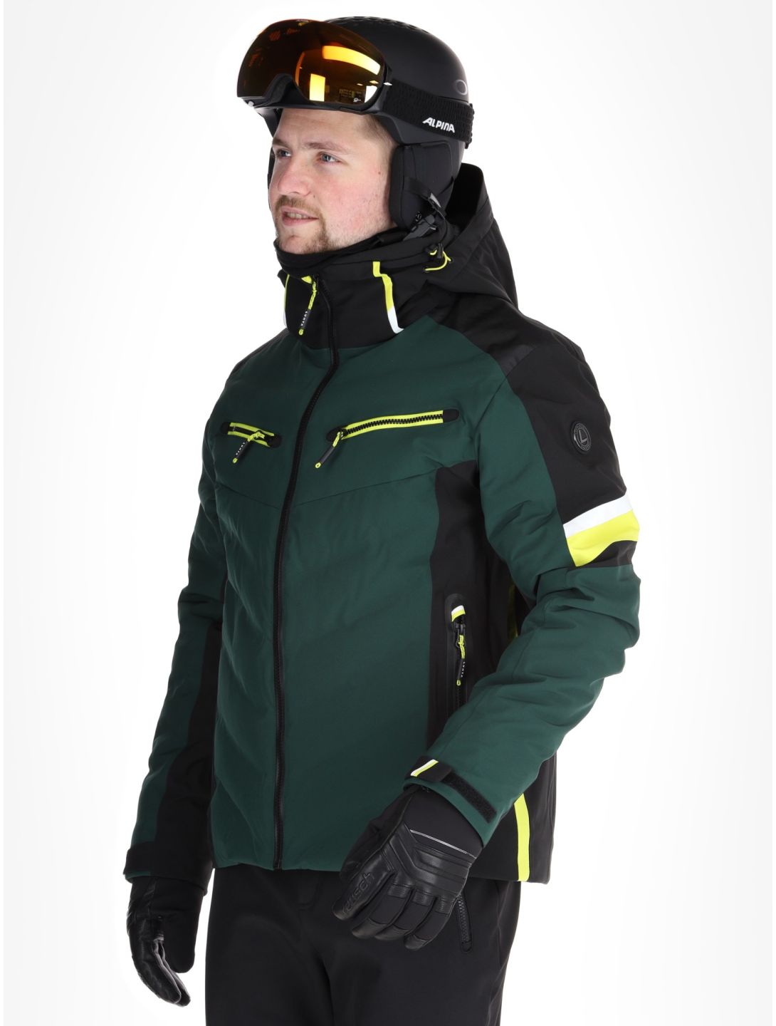 Luhta, Aakenustunturi veste de ski hommes Dark Green vert 