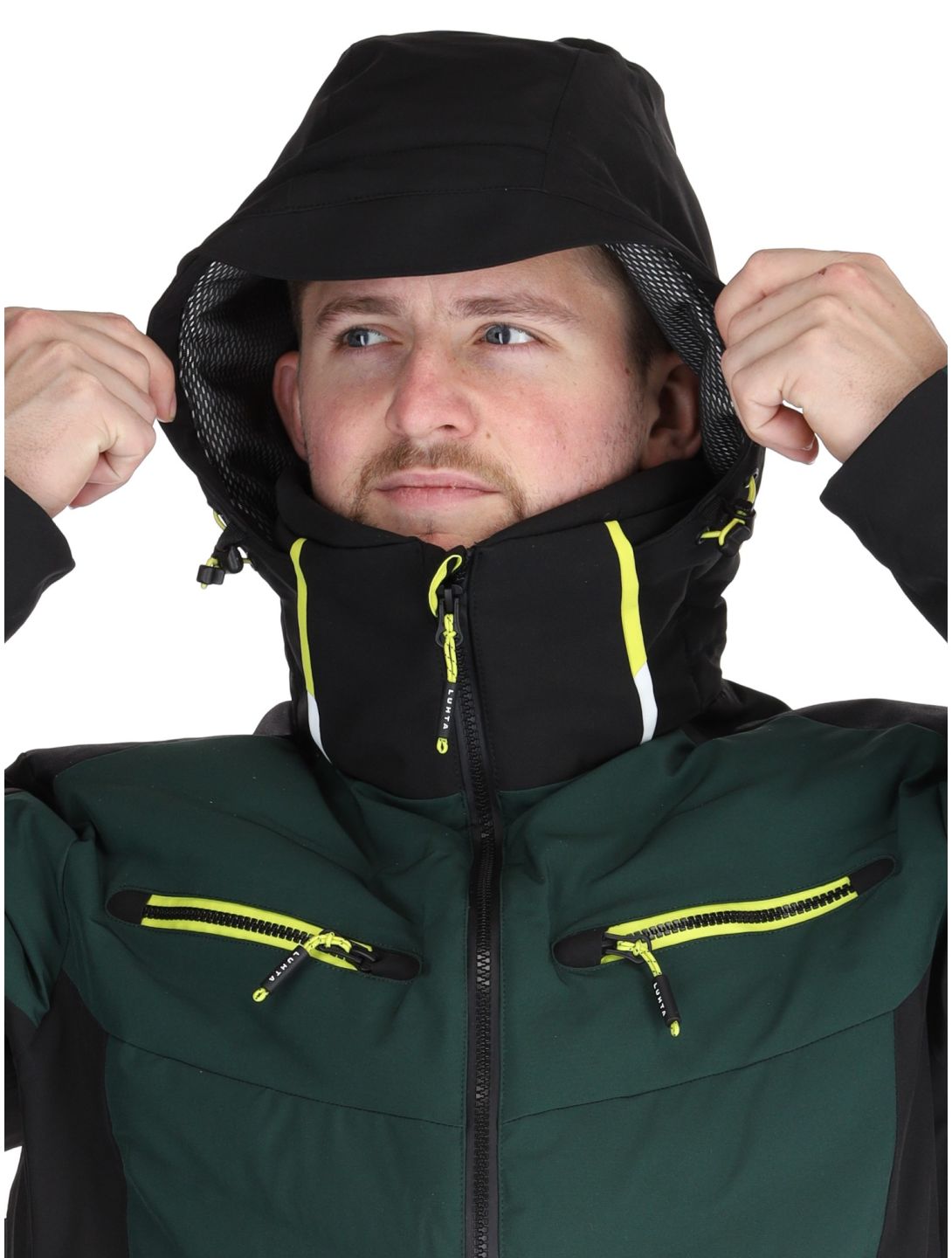 Luhta, Aakenustunturi veste de ski hommes Dark Green vert 