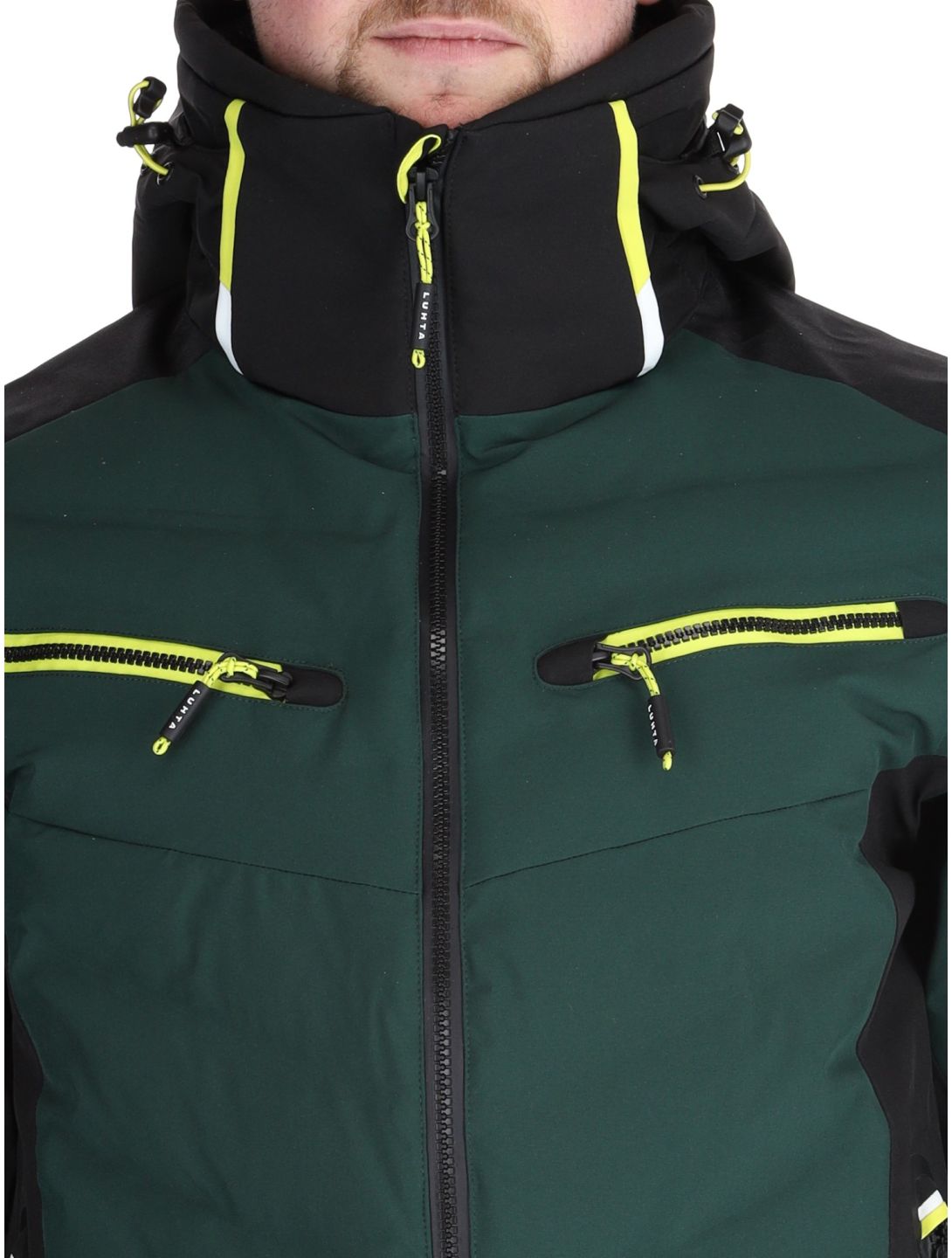 Luhta, Aakenustunturi veste de ski hommes Dark Green vert 