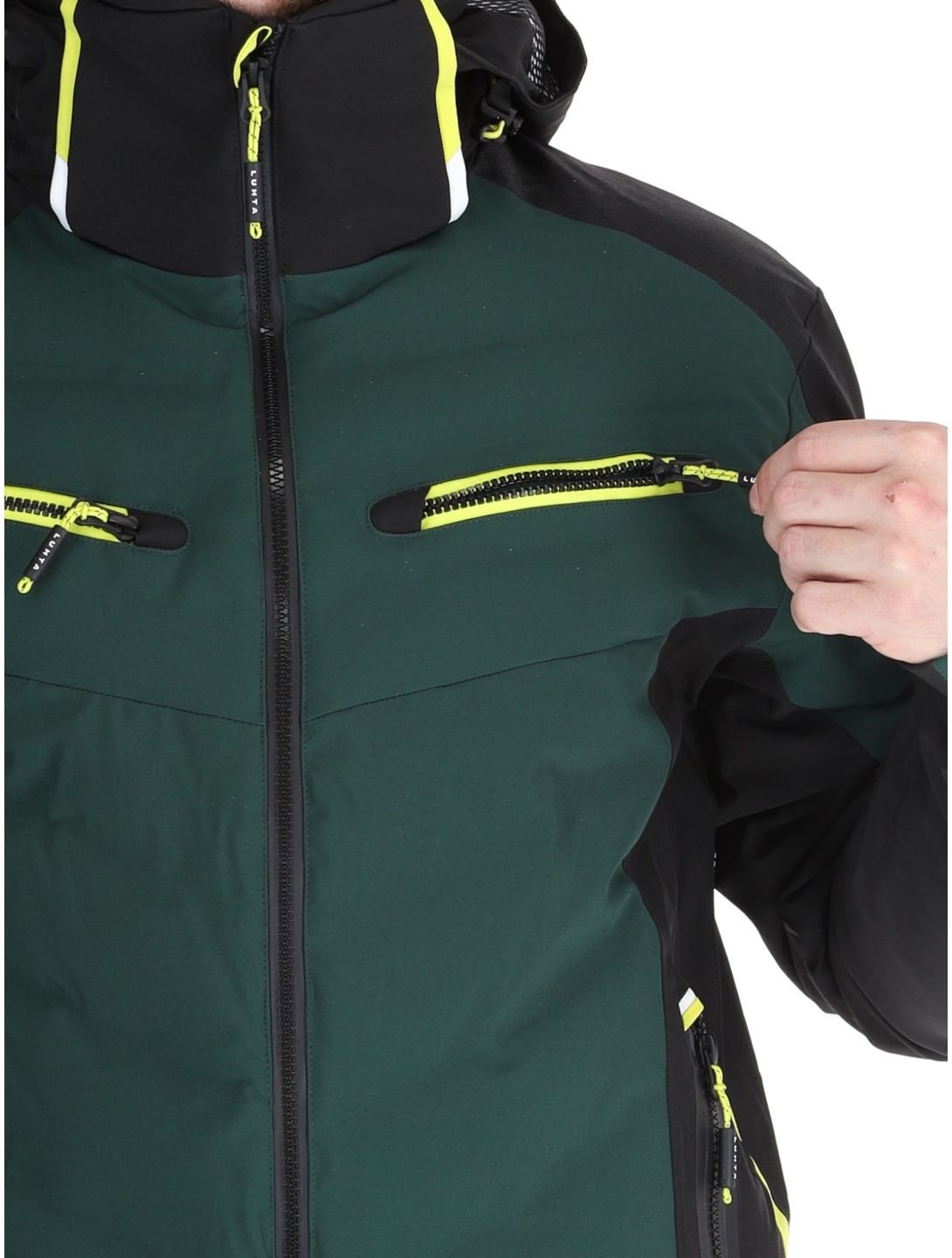 Luhta, Aakenustunturi veste de ski hommes Dark Green vert 