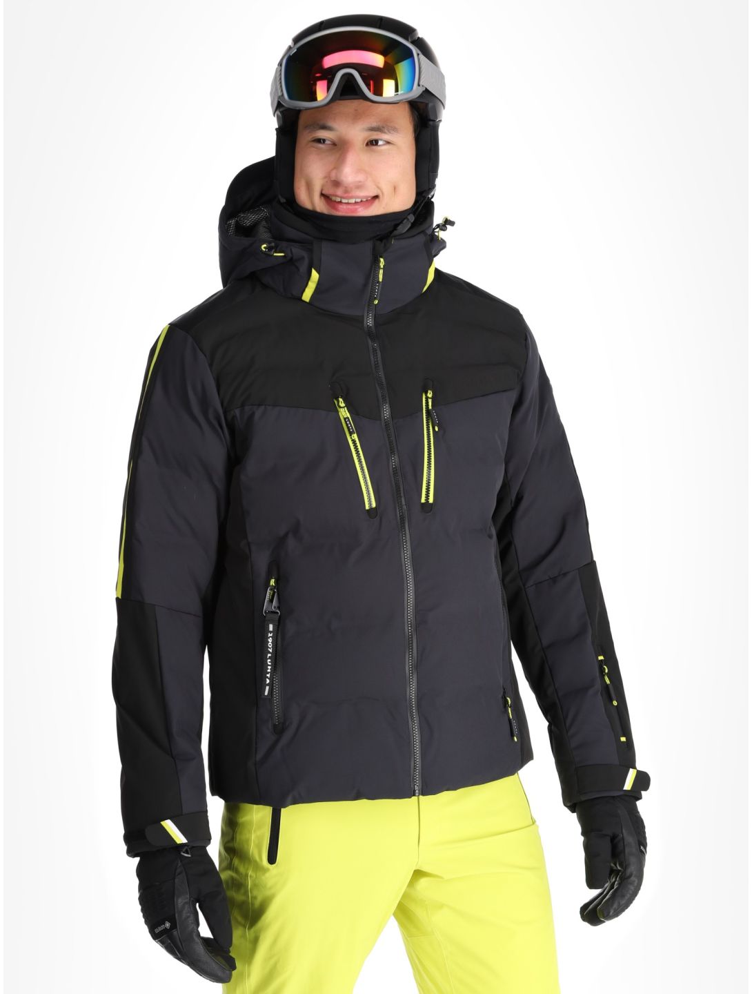 Luhta, Aatsinki veste de ski hommes Anthracite gris 