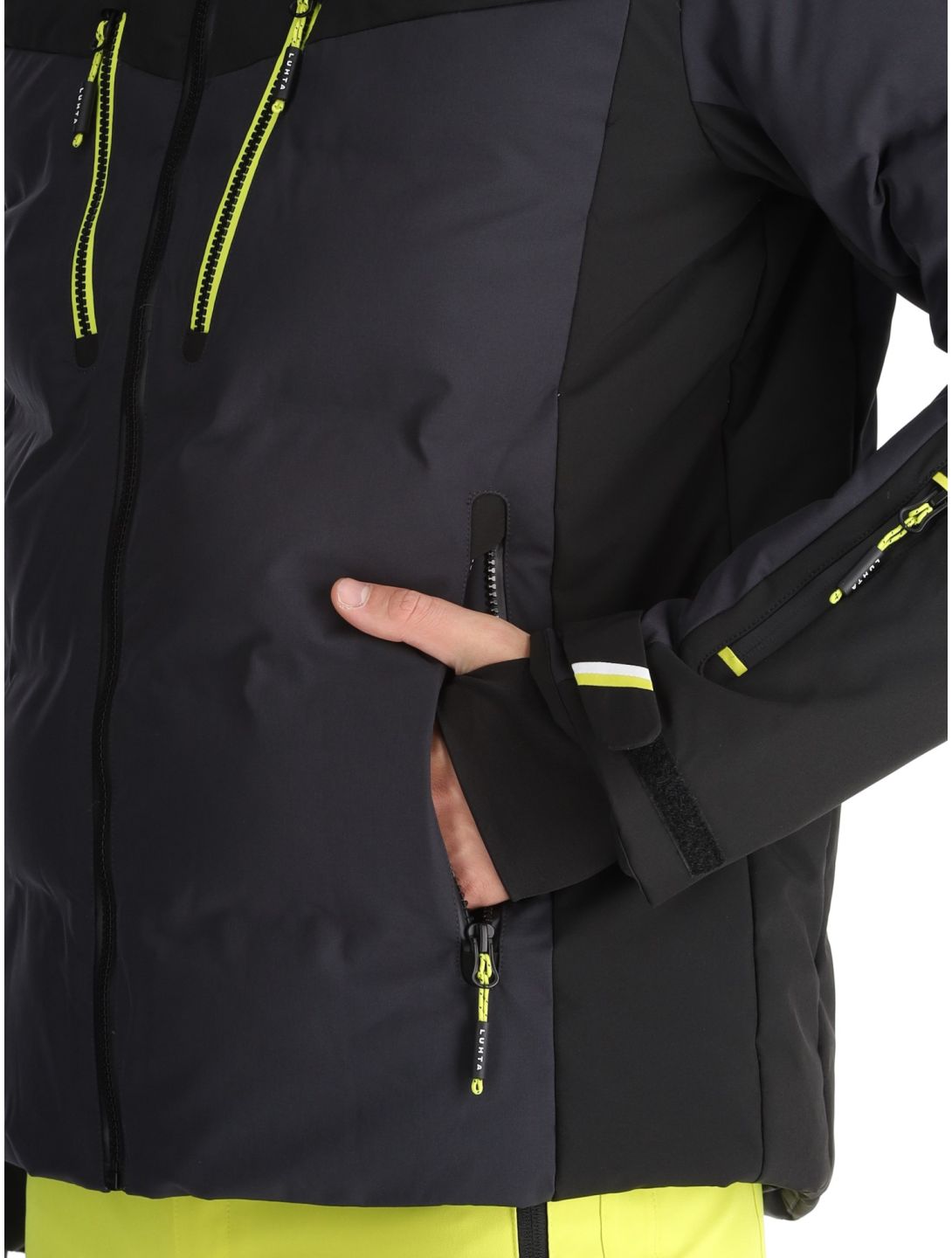 Luhta, Aatsinki veste de ski hommes Anthracite gris 