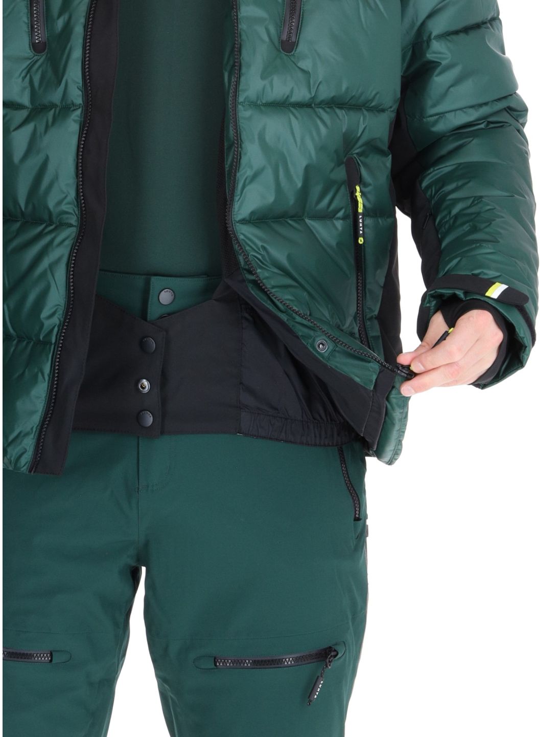 Luhta, Adjatoaivi veste de ski hommes Dark Green vert 