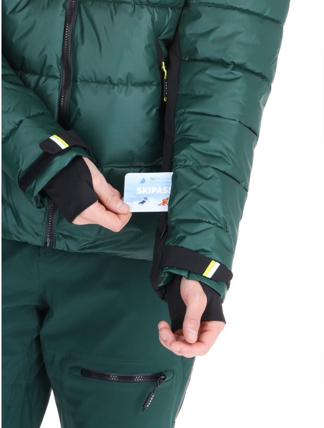 Luhta, Adjatoaivi veste de ski hommes Dark Green vert 